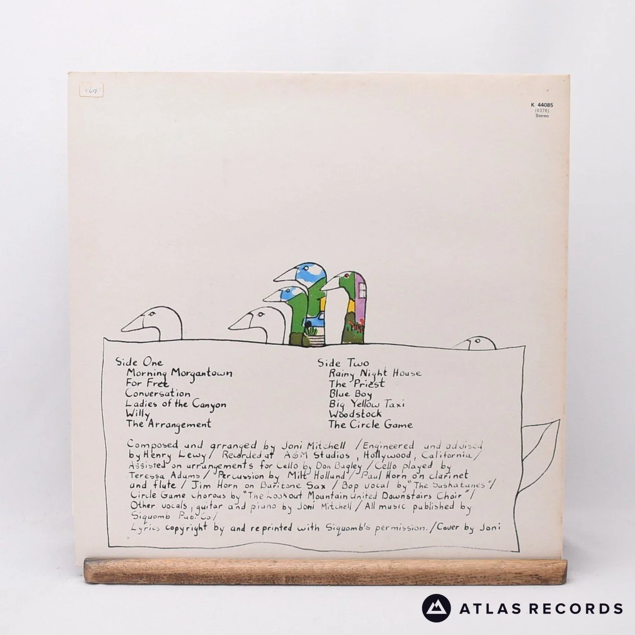 Joni Mitchell - Ladies Of The Canyon - Reissue Gatefold LP Vinyl Record - EX/VG+ - Image 3