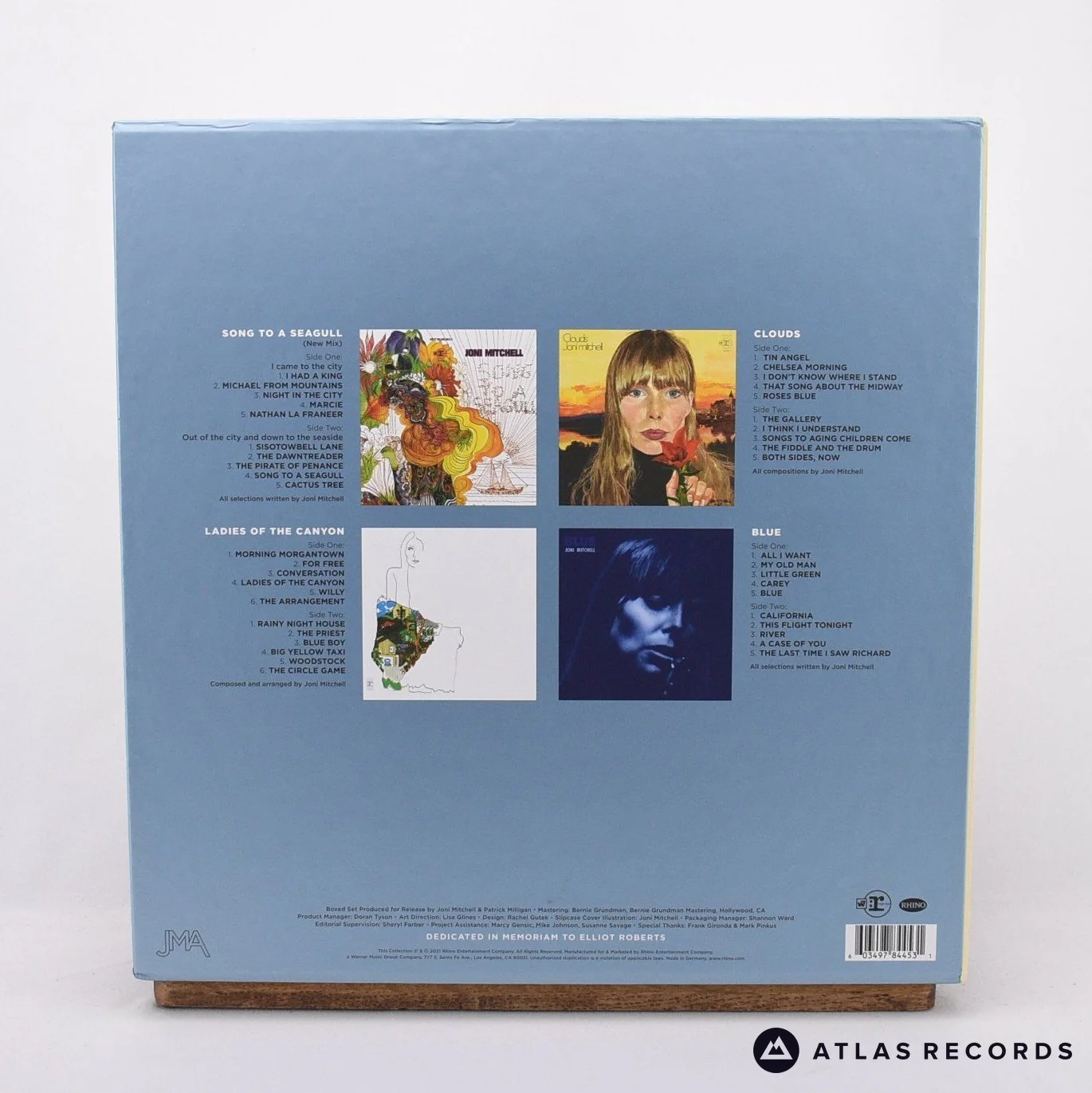 Joni Mitchell - The Reprise Albums - 180G Limited Edition 4 x LP Vinyl Record - Image 2