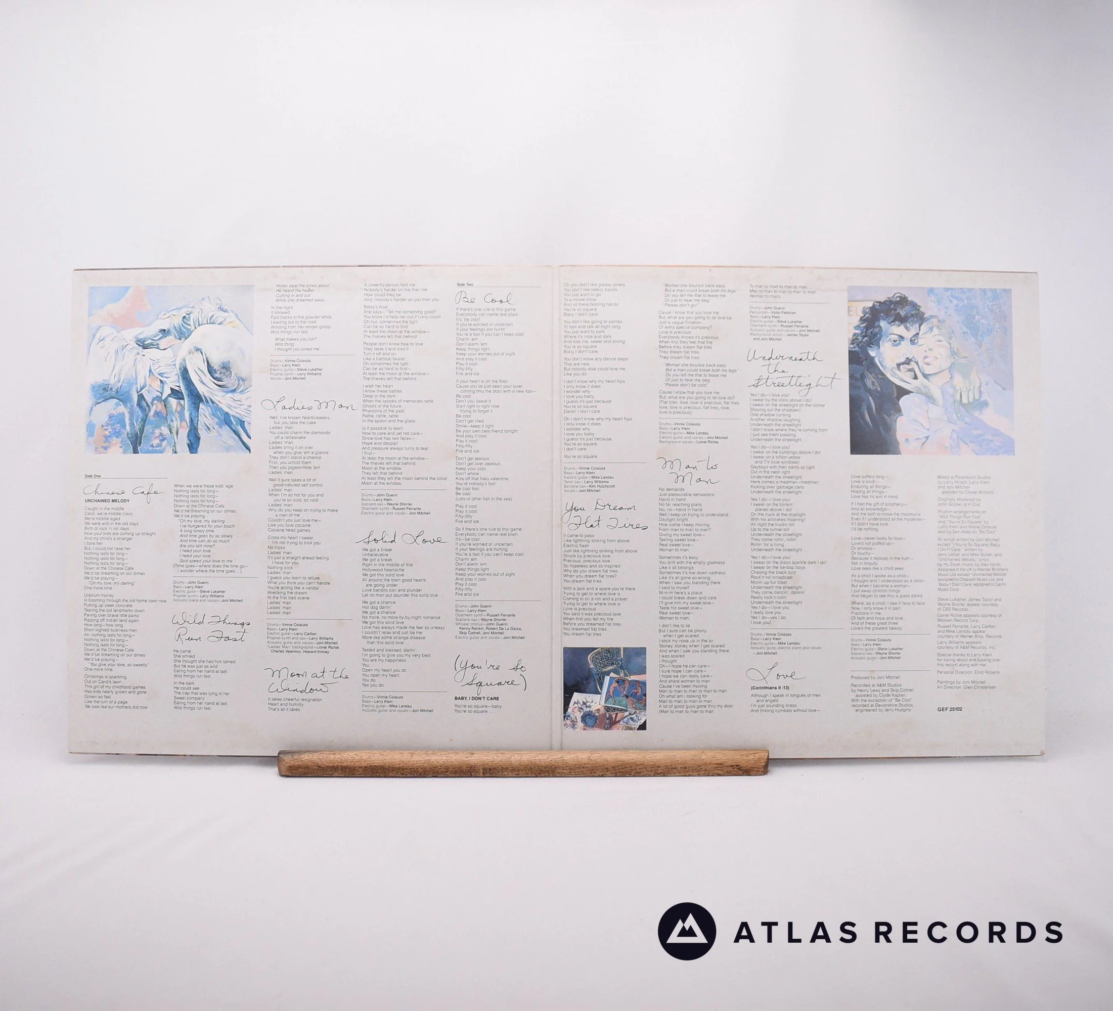 Joni Mitchell - Wild Things Run Fast - Gatefold LP Vinyl Record - VG+/EX - Image 2