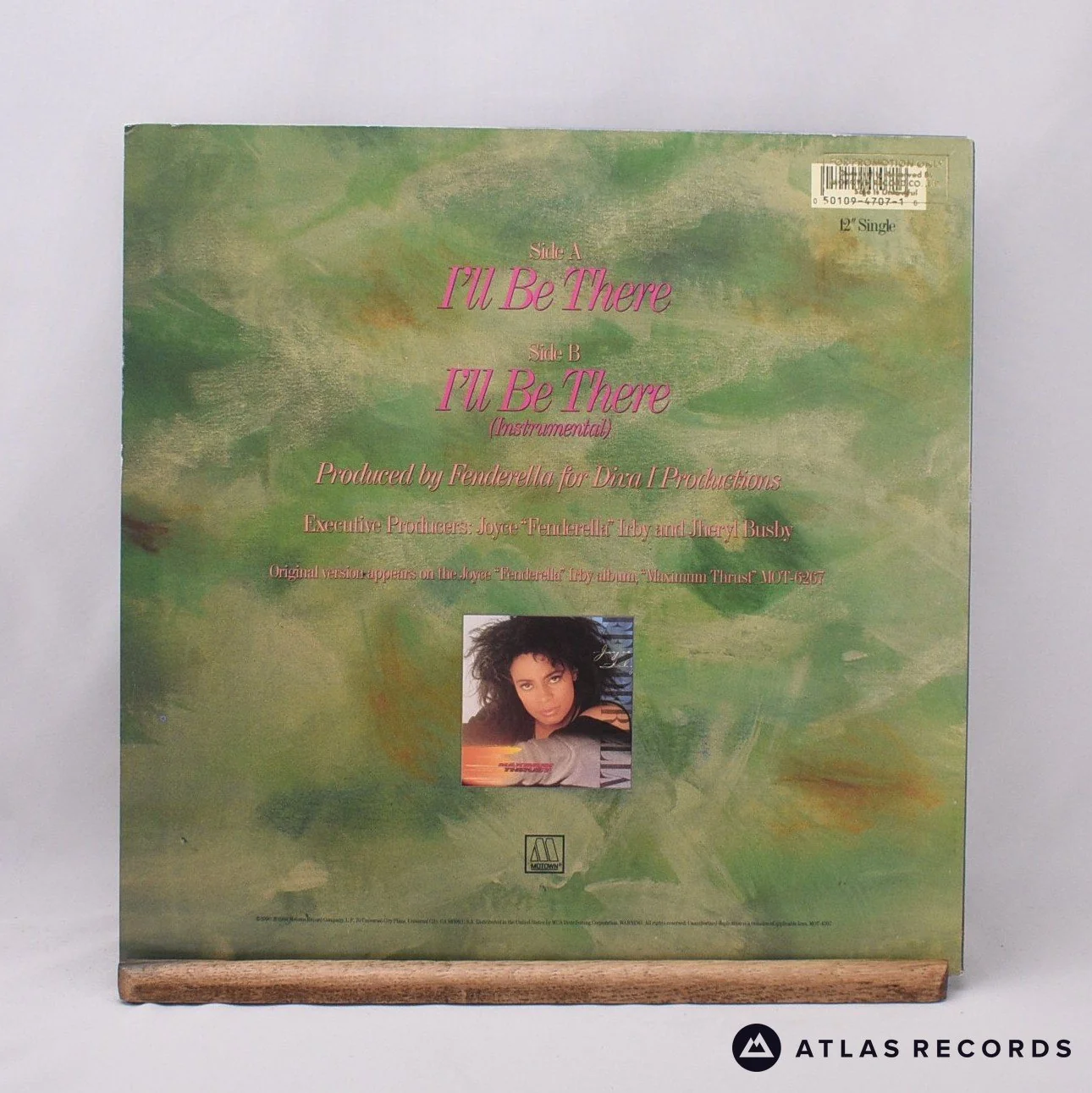 Joyce "Fenderella" Irby - I'll Be There - 12" Vinyl Record - EX/EX - Image 2