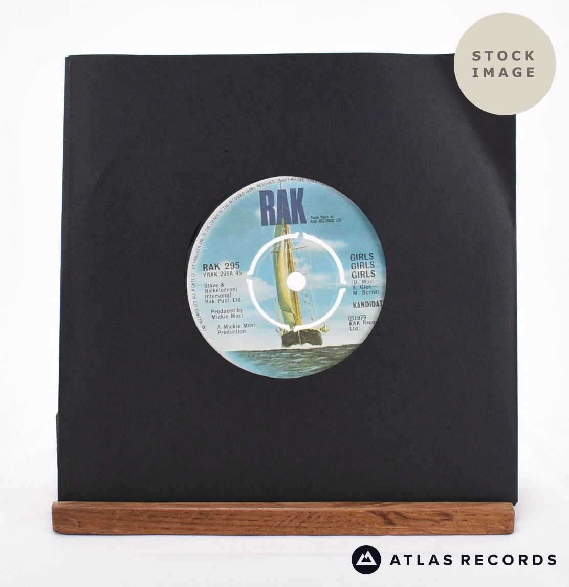 Kandidate - Girls Girls Girls - 7" Vinyl Record