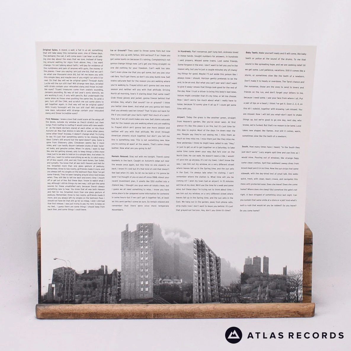 Karate - Some Boots - Lyric Sheet Us 1A 1B LP Vinyl Record - EX/EX - Image 5