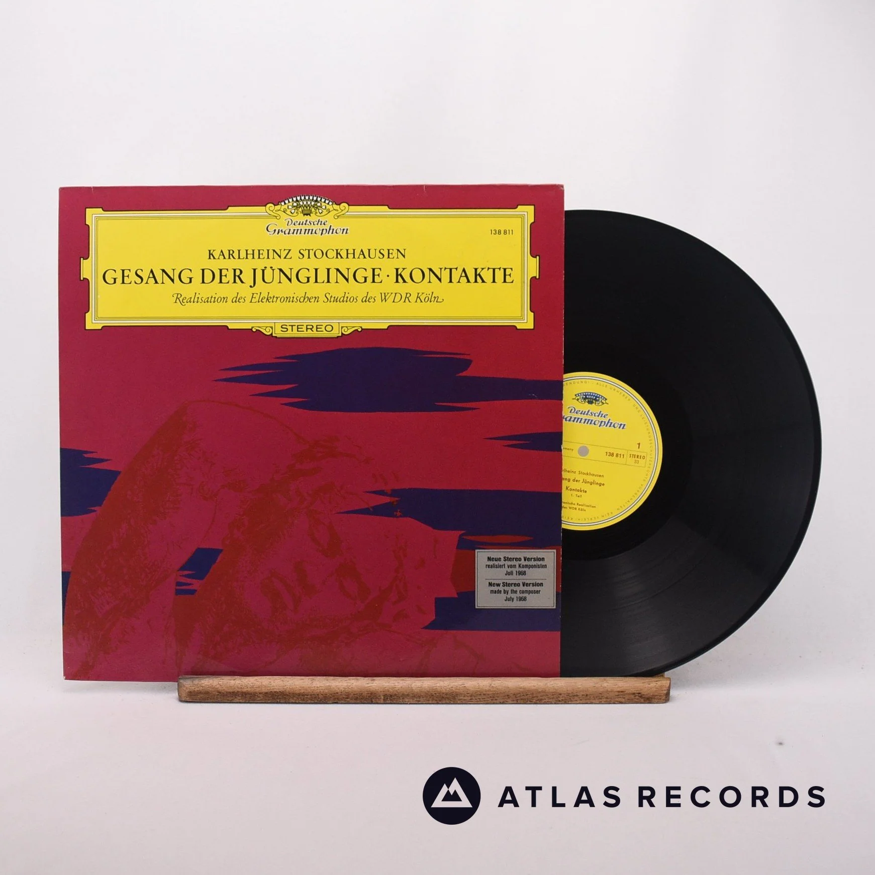 Karlheinz Stockhausen - Gesang Der Jünglinge - LP Vinyl Record - EX/VG+