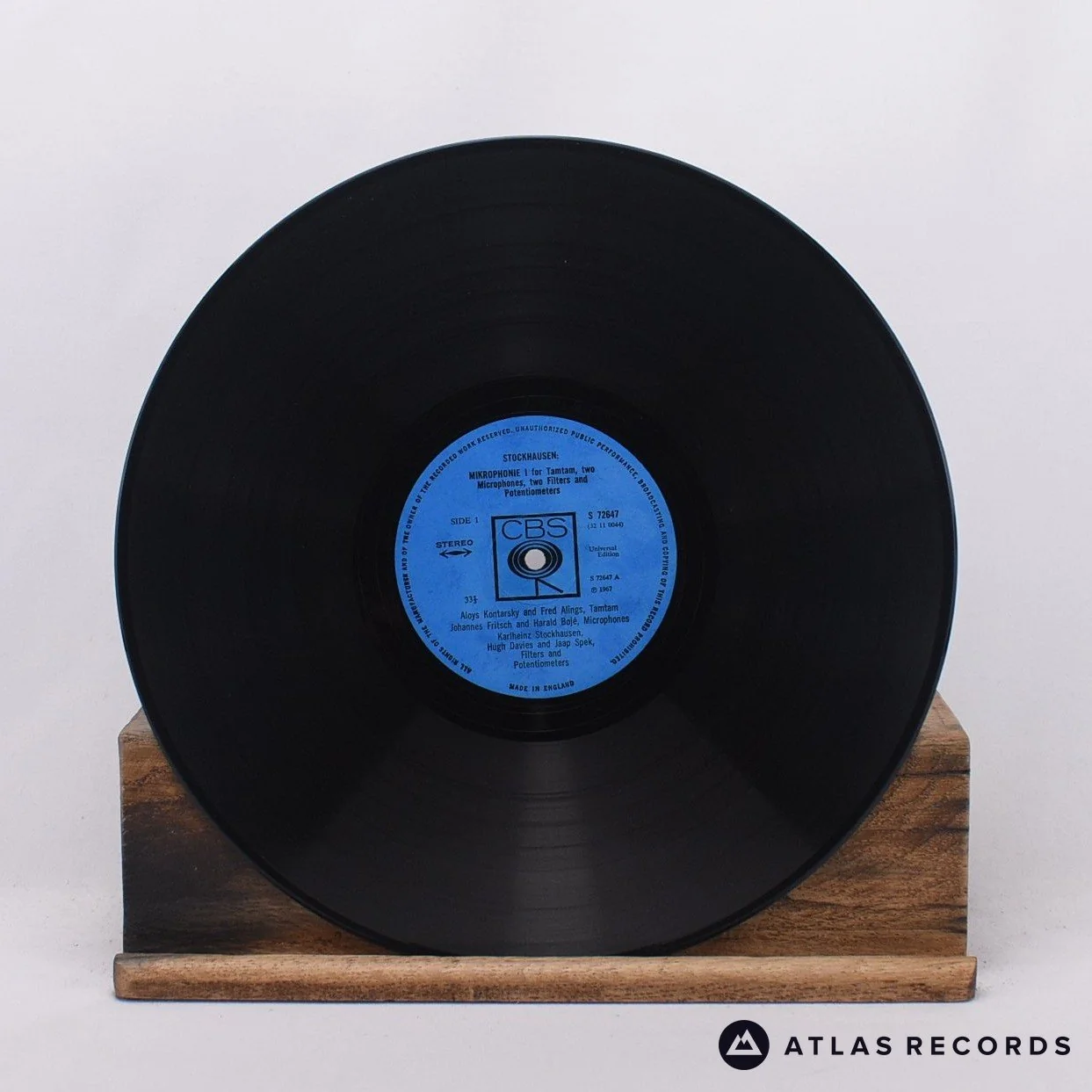 Karlheinz Stockhausen - Mikrophonie I - Mikrophonie II - LP Vinyl Record - Image 3