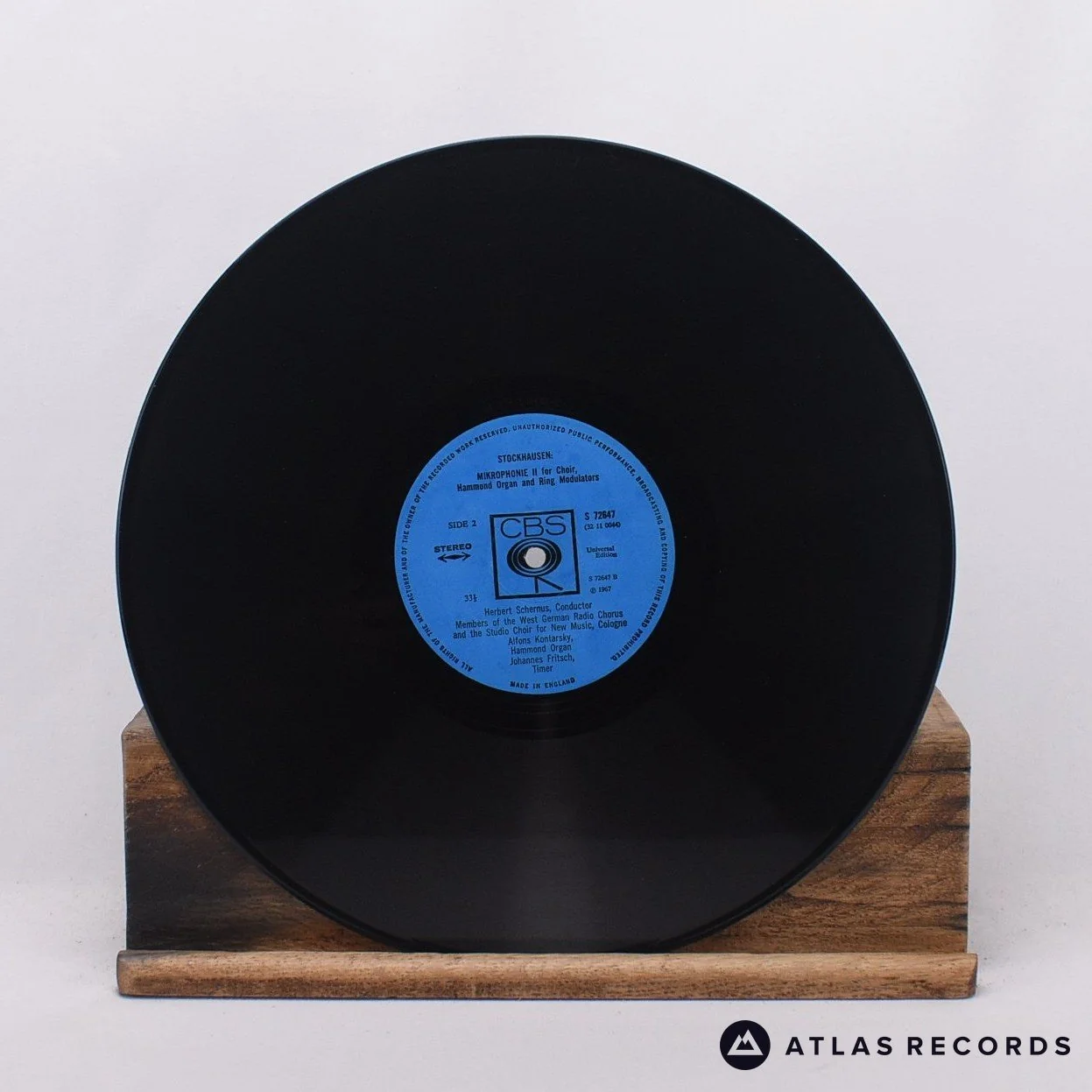 Karlheinz Stockhausen - Mikrophonie I - Mikrophonie II - LP Vinyl Record - Image 4