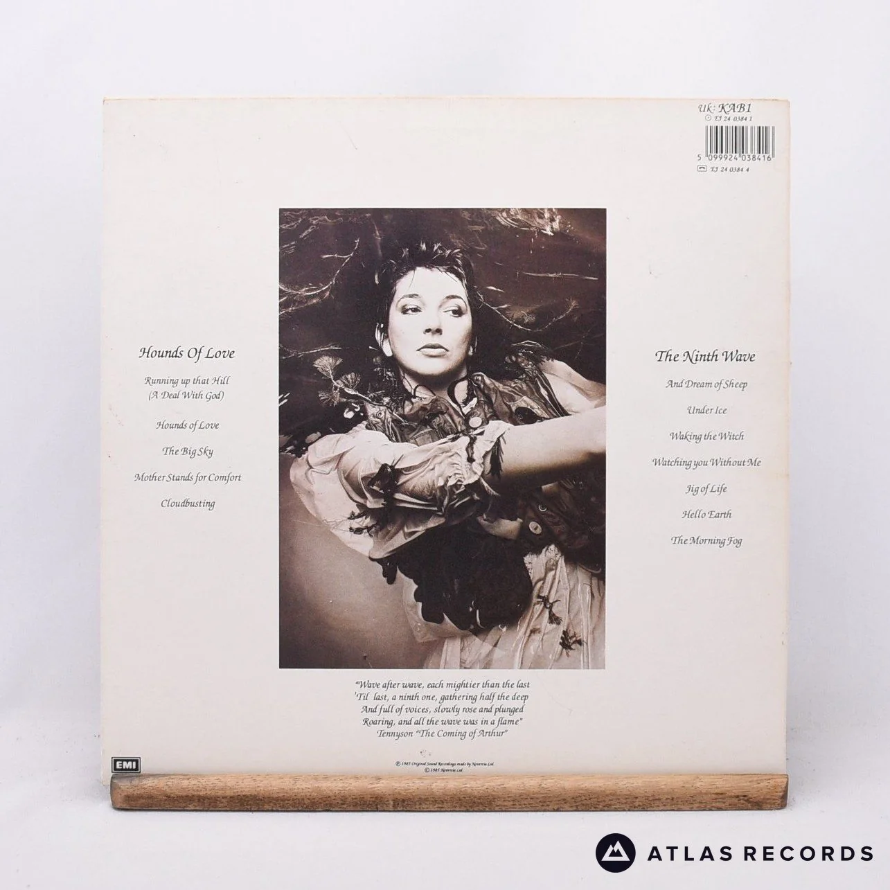 Kate Bush - Hounds Of Love - Townhouse A-4 B-6 LP Vinyl Record - VG+/VG+ - Image 2