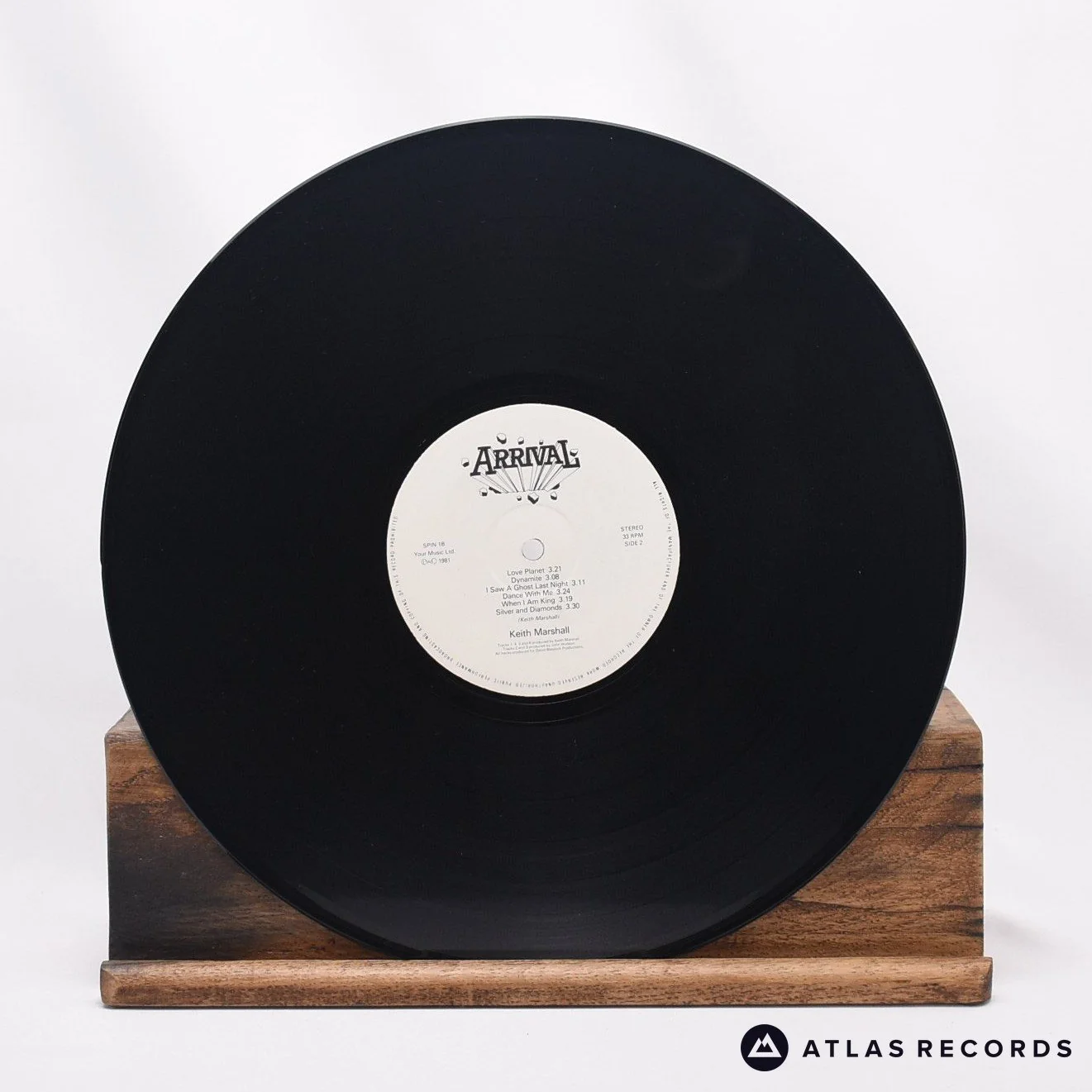 Keith Marshall - Keith Marshall - Lyric Sheet LP Vinyl Record - VG/EX - Image 4