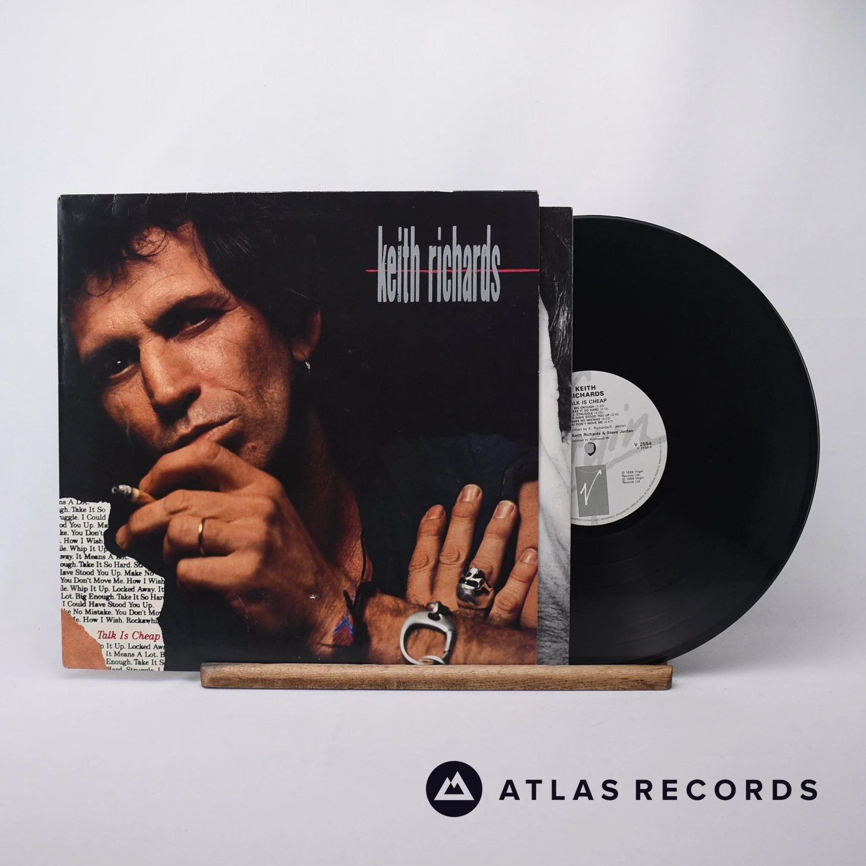 Keith Richards - Talk Is Cheap - LP Vinyl Record - VG+/VG+