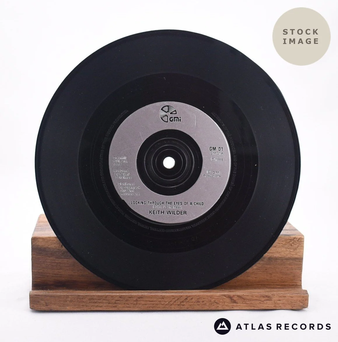 Keith Wilder - Looking Through The Eyes Of A Child - 7" Vinyl Record - Image 3