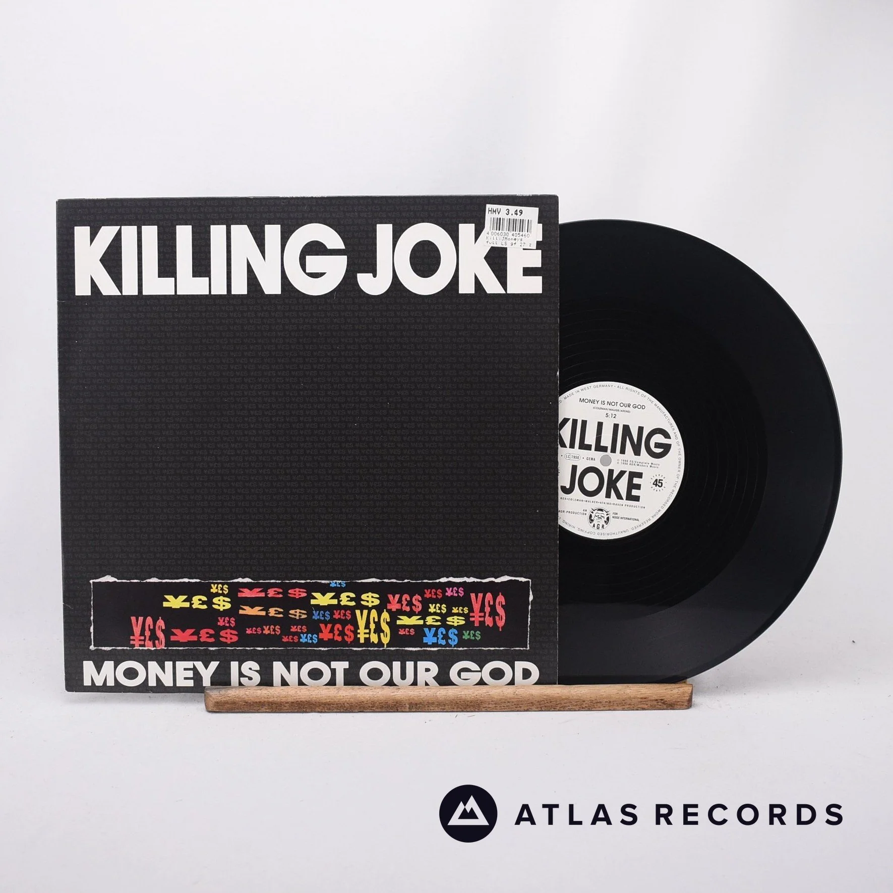 Killing Joke - Money Is Not Our God - 12" Vinyl Record - EX/VG+