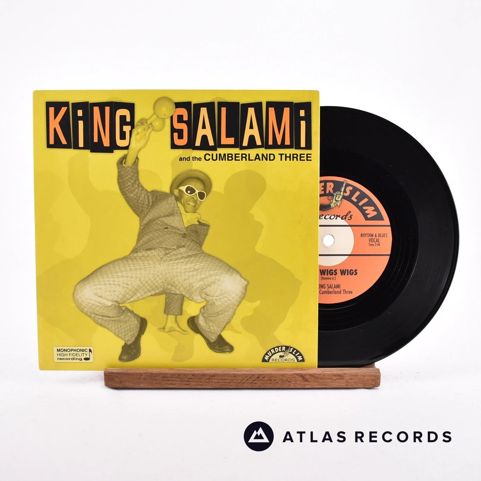 King Salami & The Cumberland Three - Wigs Wigs Wigs - 7" Vinyl Record - EX/EX
