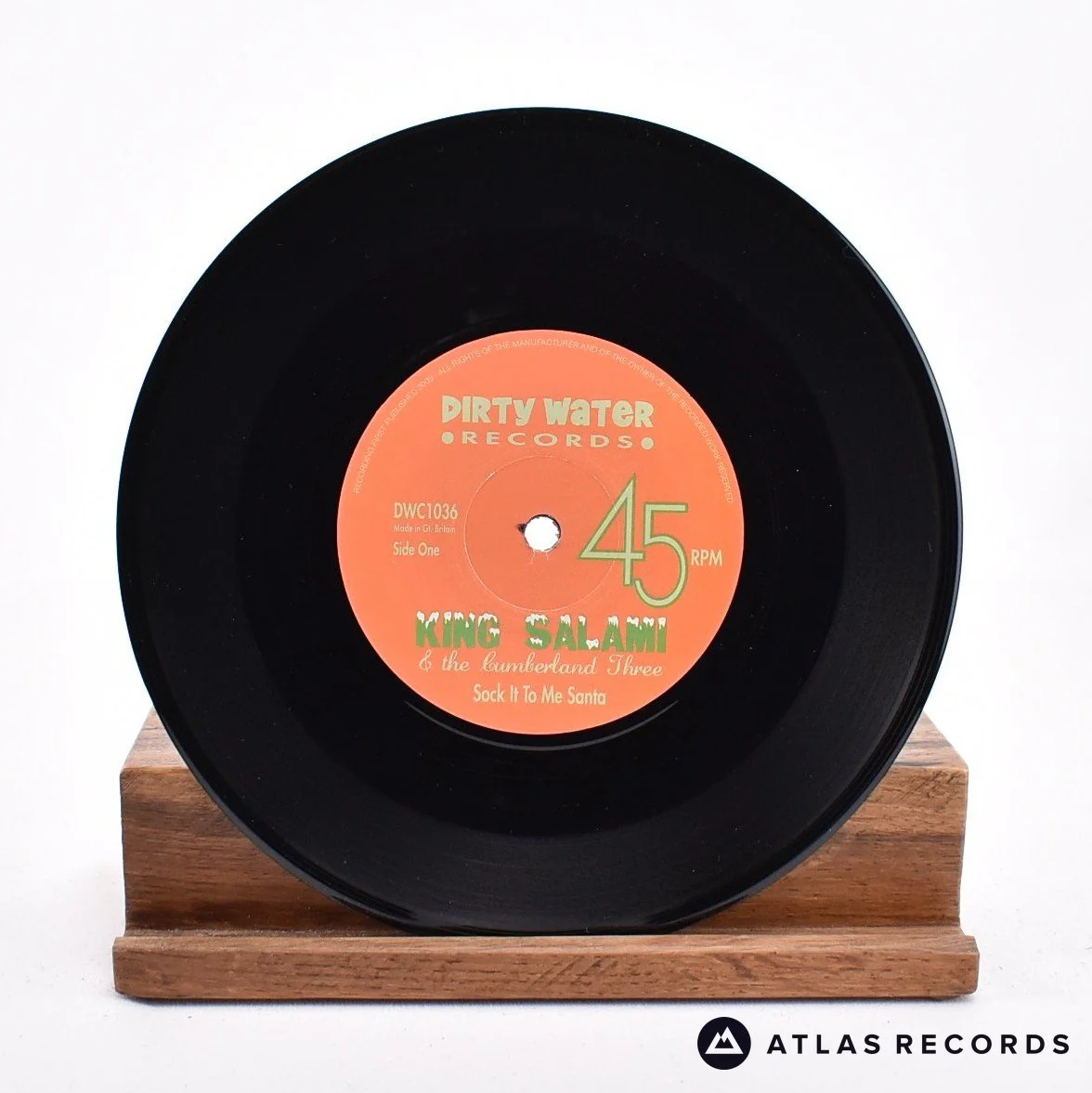 King Salami & The Cumberland Three - Xmas A Go Go - 7" Vinyl Record - EX/EX - Image 3