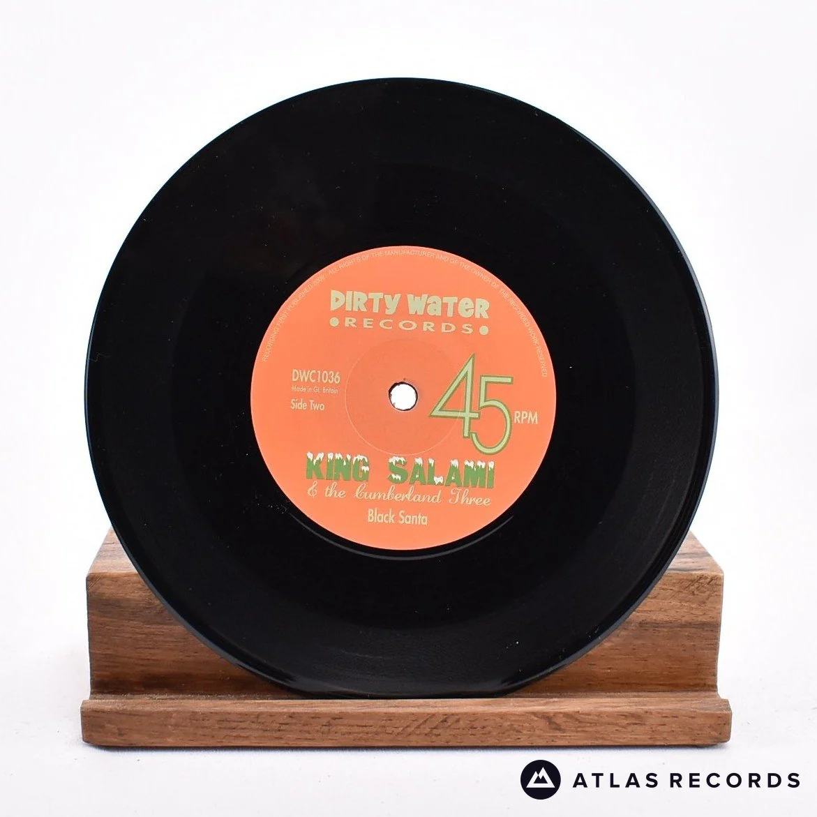 King Salami & The Cumberland Three - Xmas A Go Go - 7" Vinyl Record - EX/EX - Image 4