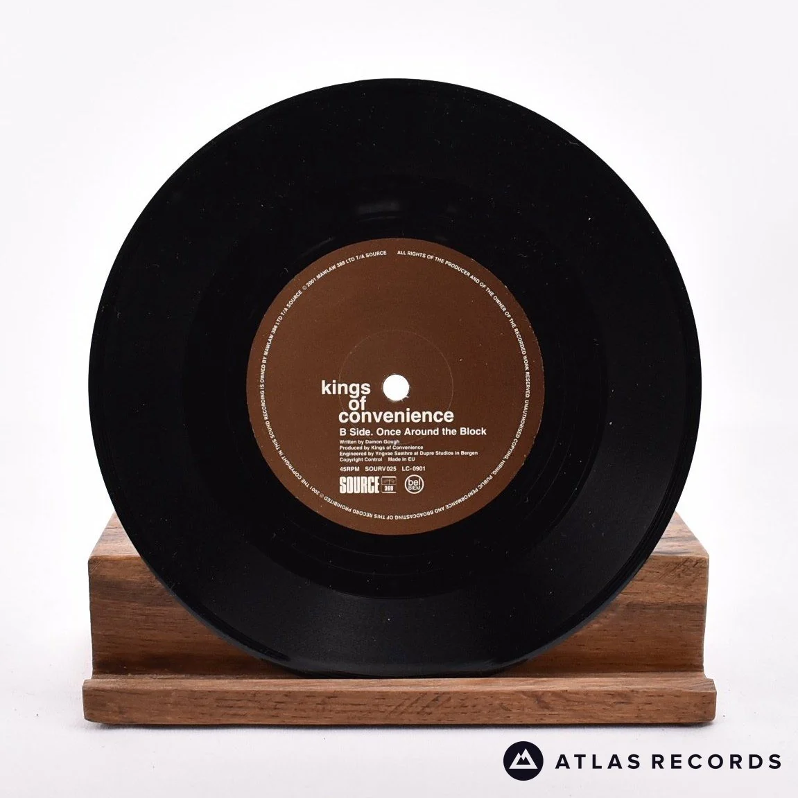 Kings Of Convenience - Toxic Girl - Insert 7" Vinyl Record - NM/EX - Image 4