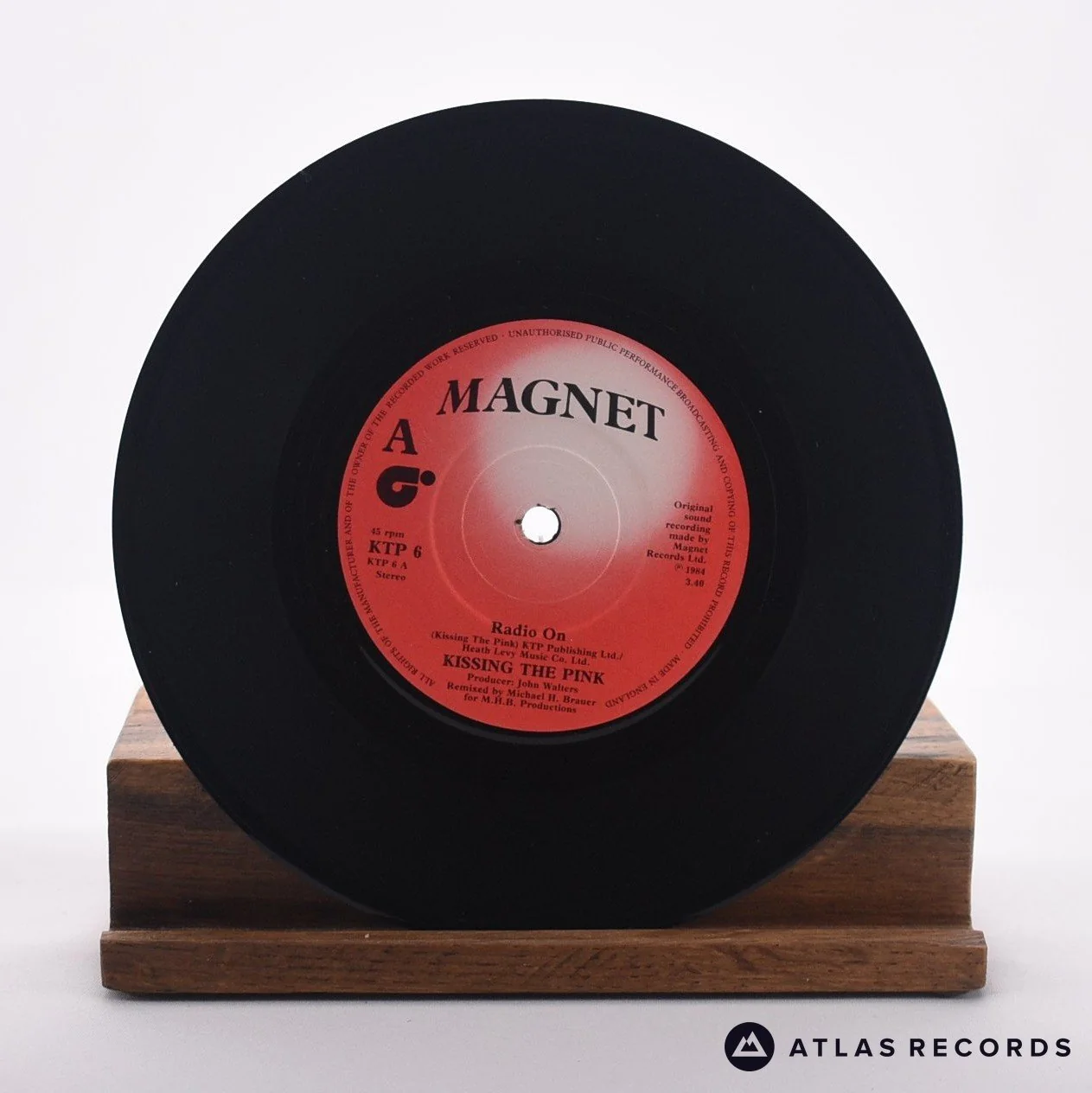 Kissing The Pink - Radio On - 7" Vinyl Record - EX/VG+ - Image 3