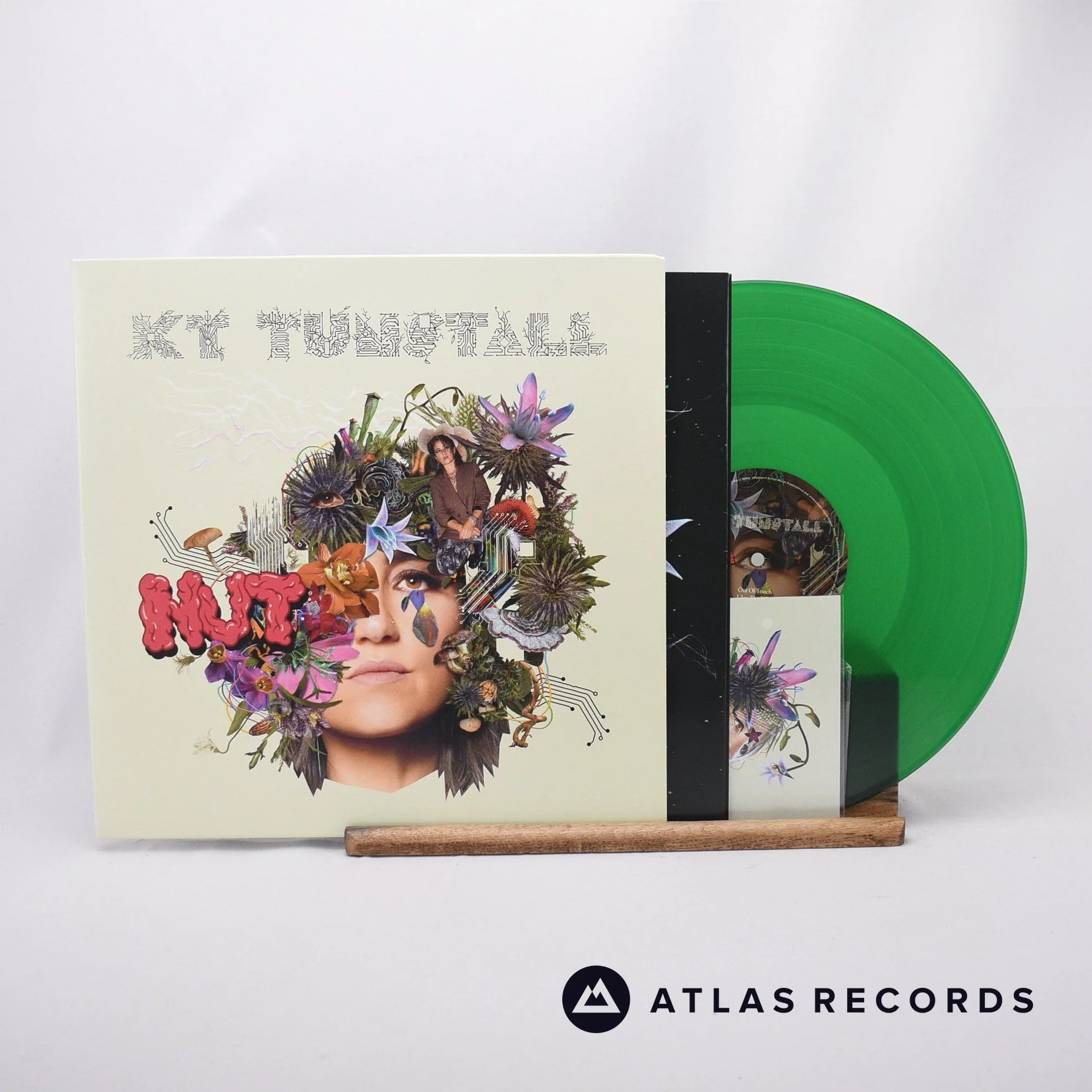 KT Tunstall - Nut - Green Lyric Sheet Signed Print LP Vinyl Record - NM/NM