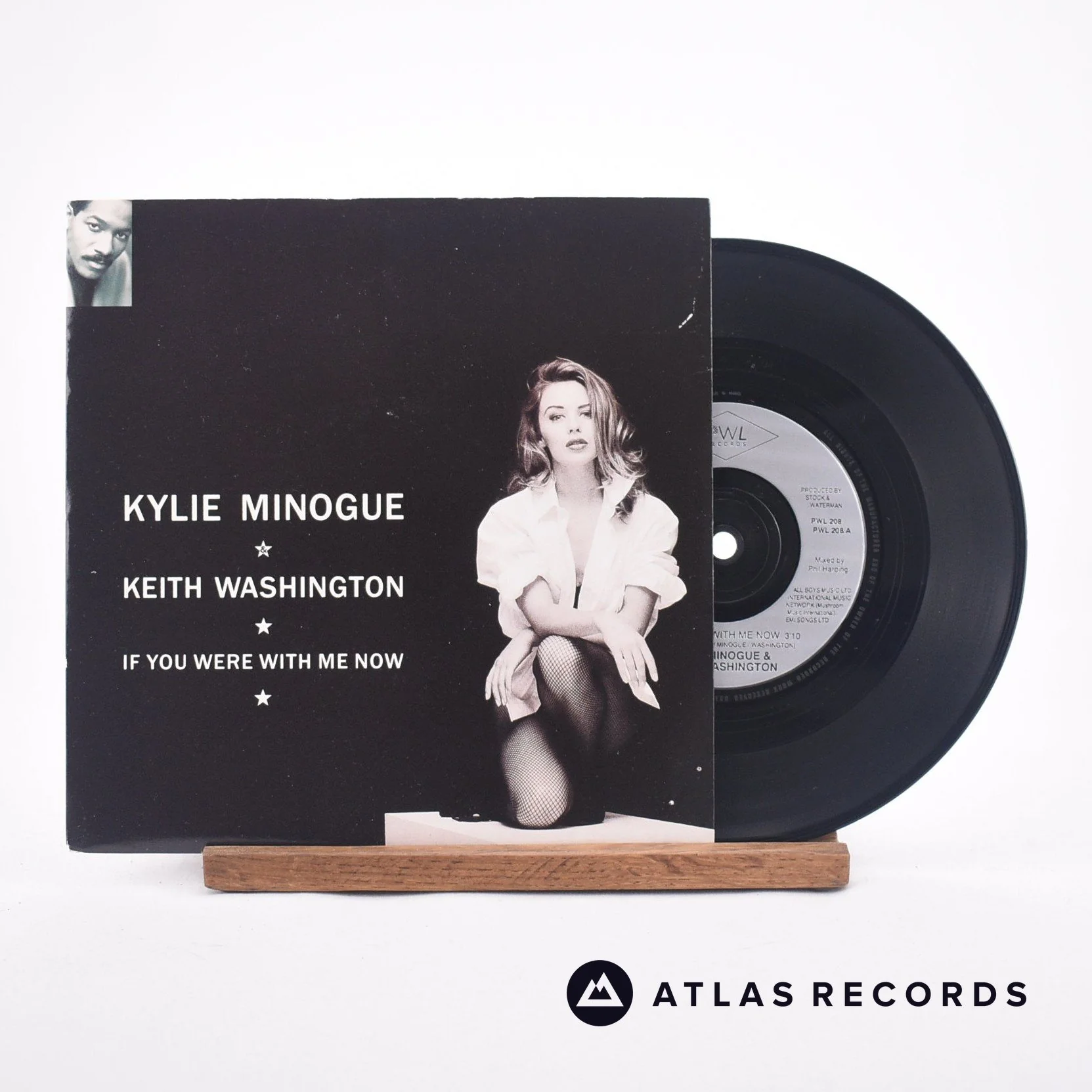 Kylie Minogue - If You Were With Me Now - 7" Vinyl Record - VG+/VG+