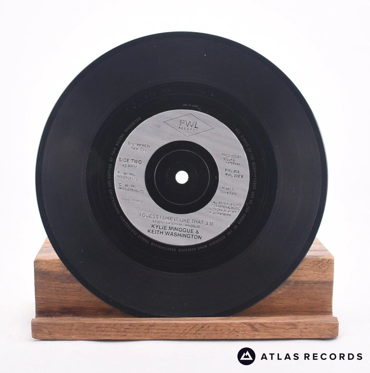 Kylie Minogue - If You Were With Me Now - 7" Vinyl Record - VG+/VG+ - Image 4