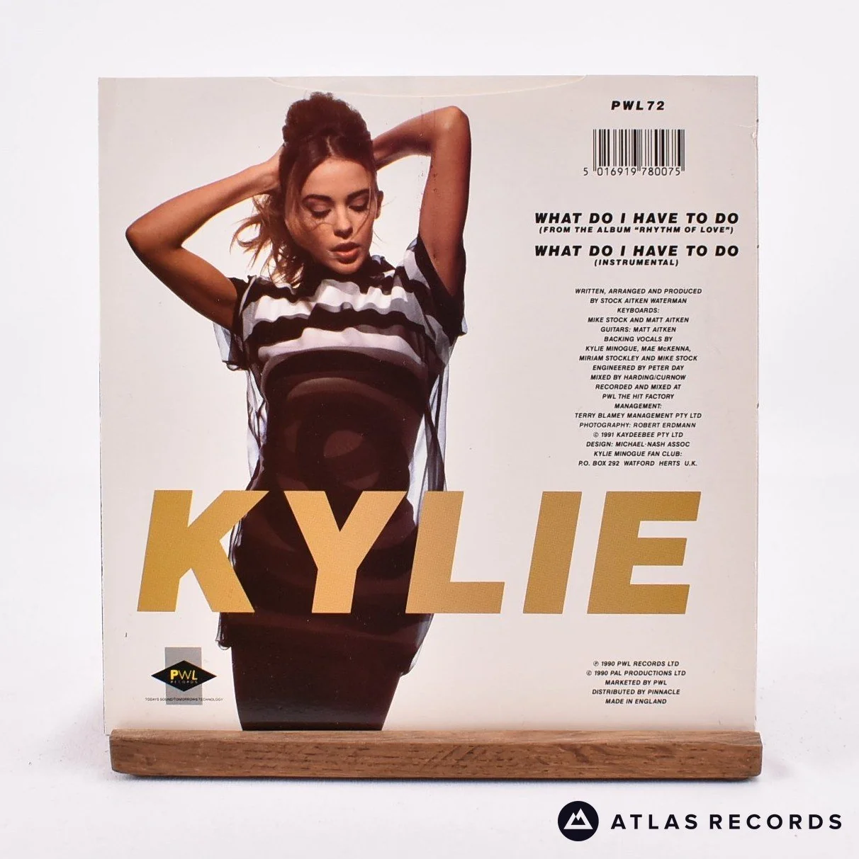 Kylie Minogue - What Do I Have To Do - 7" Vinyl Record - EX/NM - Image 2