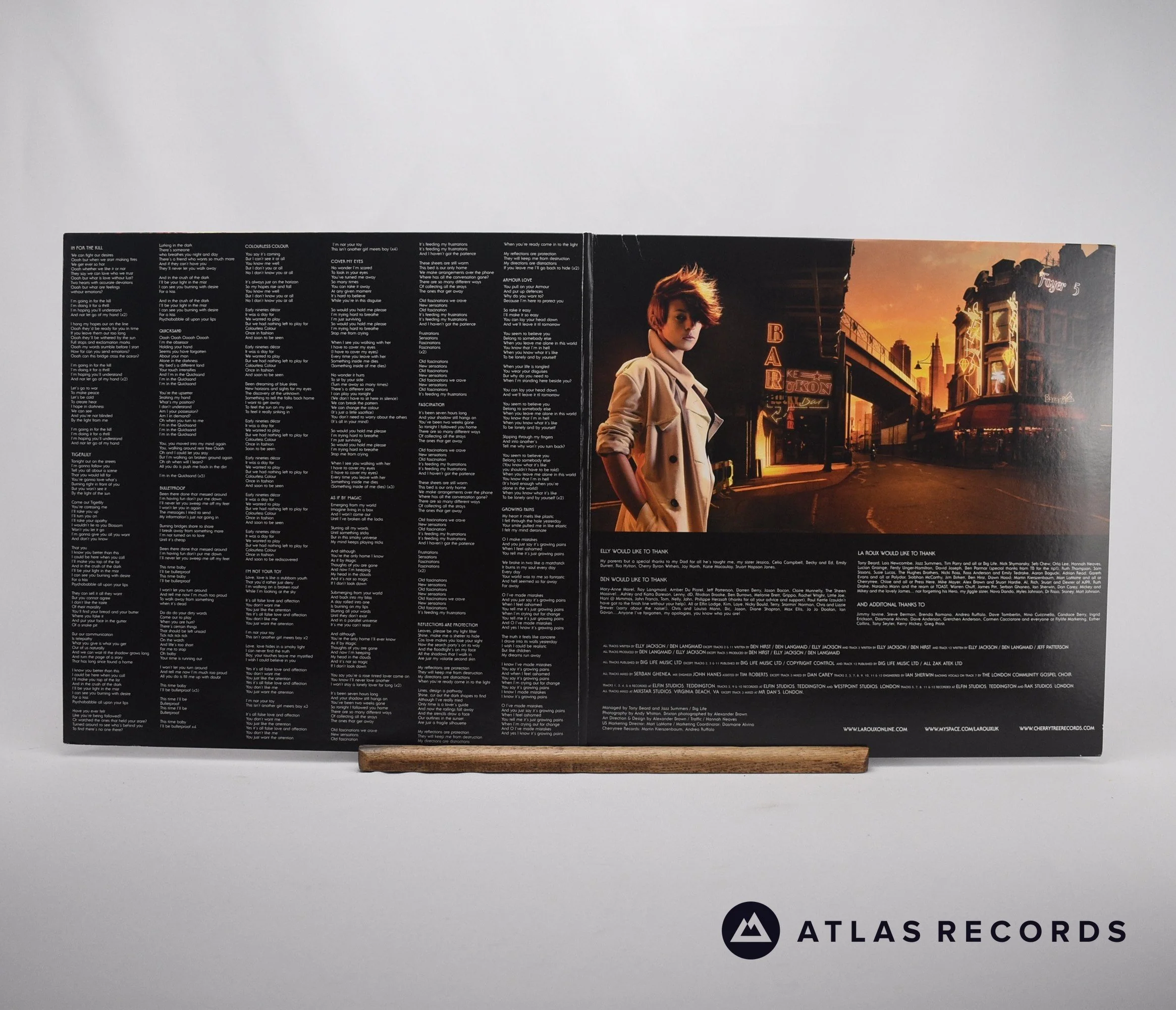 La Roux - La Roux - 180G Gatefold A B LP Vinyl Record - EX/NM - Image 2