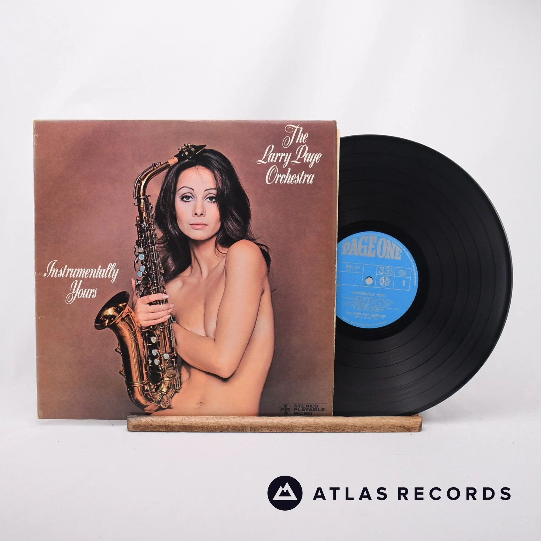 Larry Page Orchestra - Instrumentally Yours - LP Vinyl Record - VG+/EX