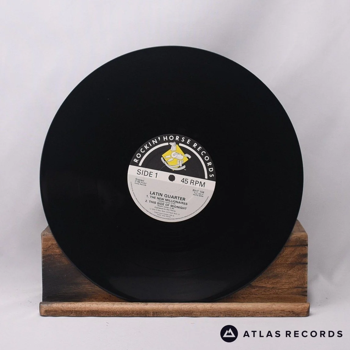 Latin Quarter - The New Millionaires - 12" Vinyl Record - VG+/EX - Image 3