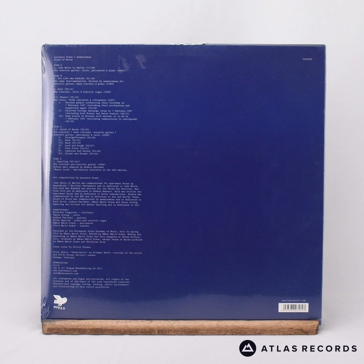 Laurence Crane - Sound Of Horse - Sealed 2 x LP Vinyl Record - EX/Mint (New) - Image 2
