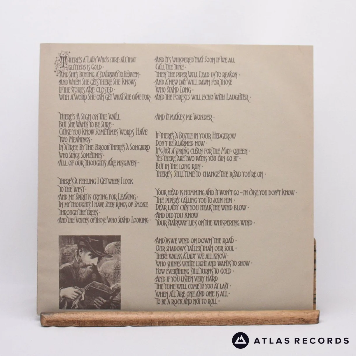 Led Zeppelin - IV - Reissue Remastered Gatefold LP Vinyl Record - VG+/EX - Image 4