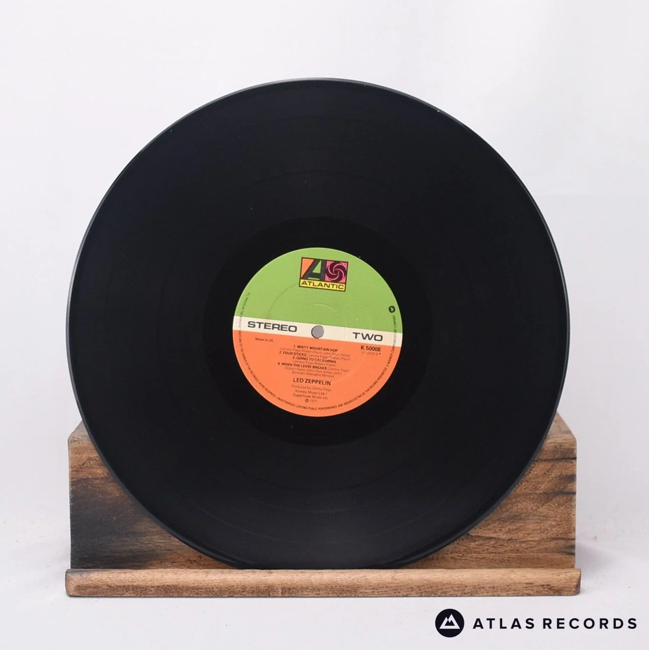 Led Zeppelin - Untitled - Allen Reissue Gatefold A2 B2 LP Vinyl Record - EX/VG+ - Image 5
