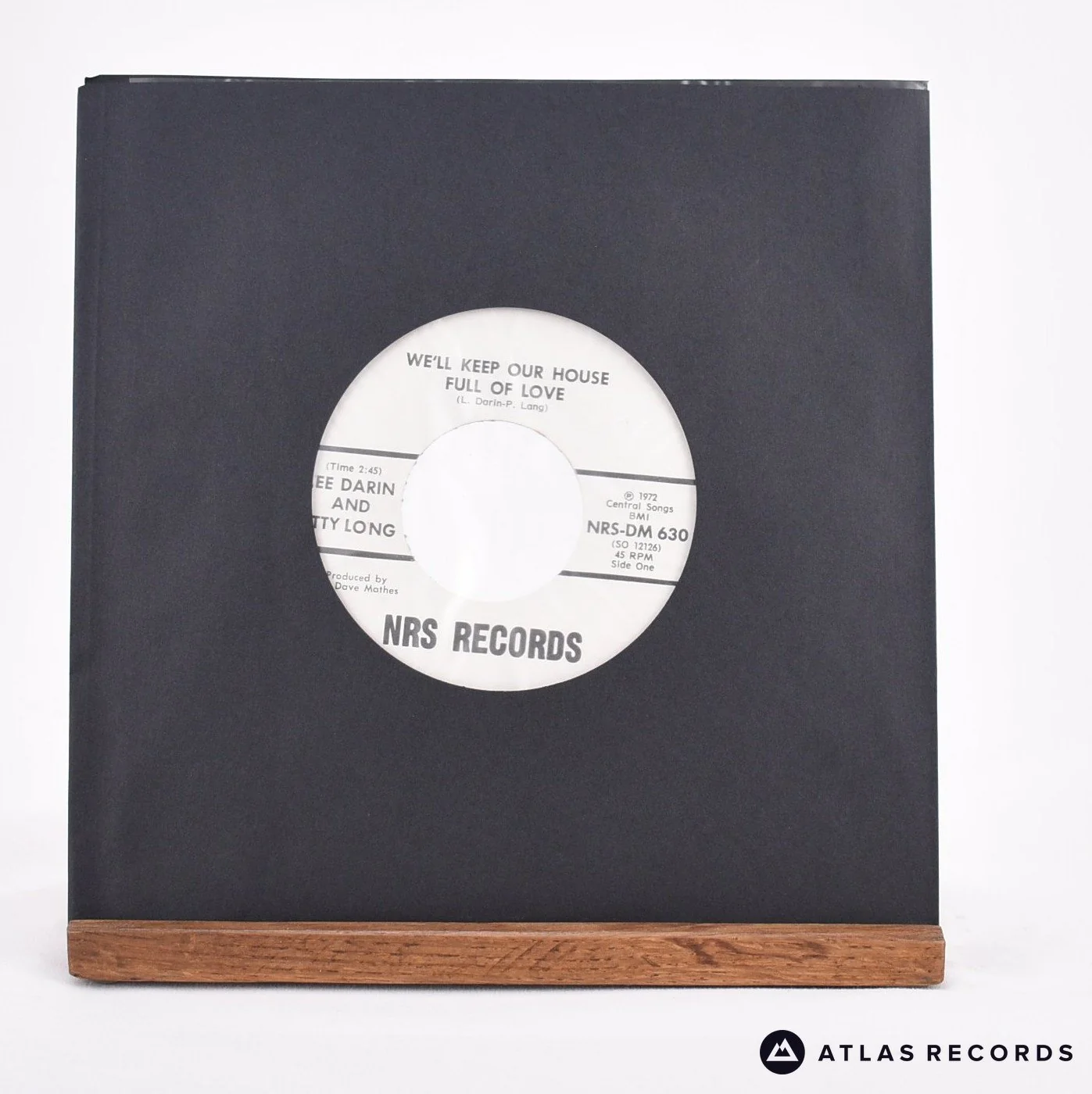 Lee Darin - We'll Keep Our House Full Of Love - 7" Vinyl Record - EX