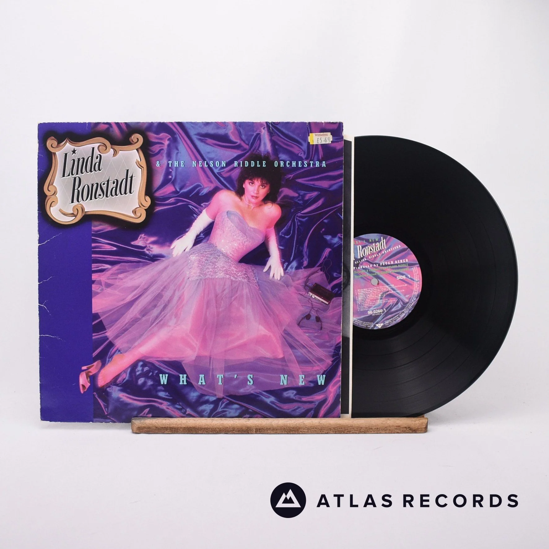 Linda Ronstadt - What's New - LP Vinyl Record - VG+/VG+