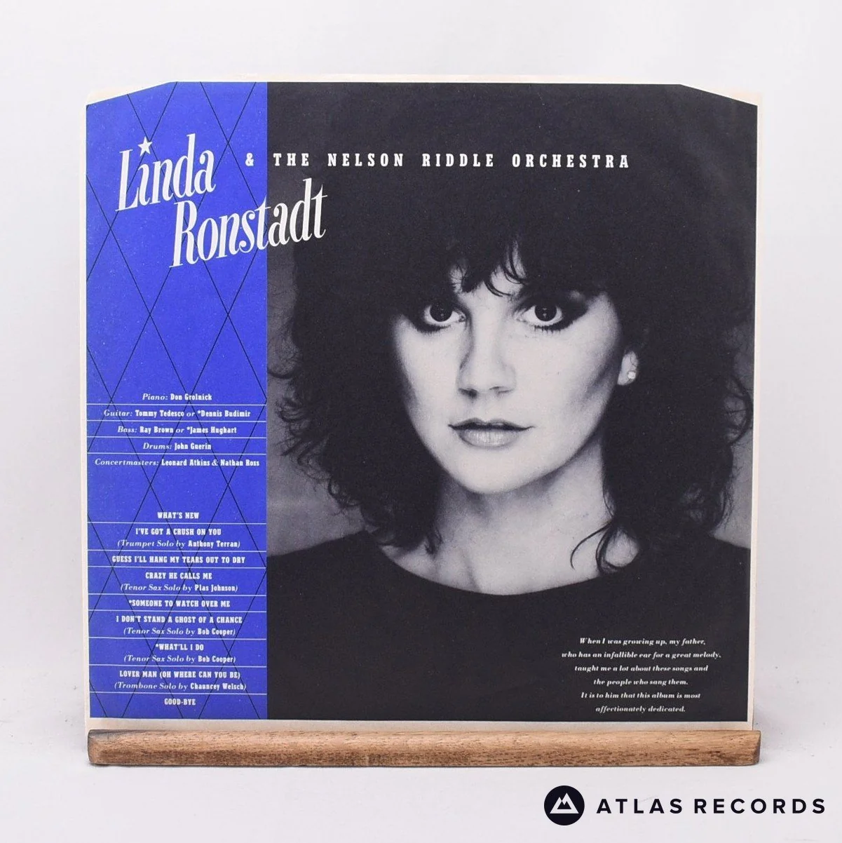 Linda Ronstadt - What's New - LP Vinyl Record - VG+/VG+ - Image 3