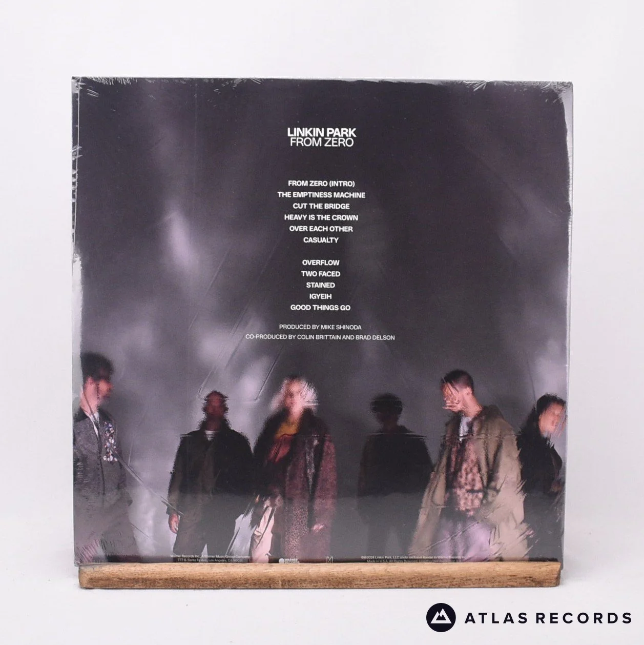 Linkin Park - From Zero - Light Blue & Orchid Splatter LP Vinyl Record - NEW - Image 2