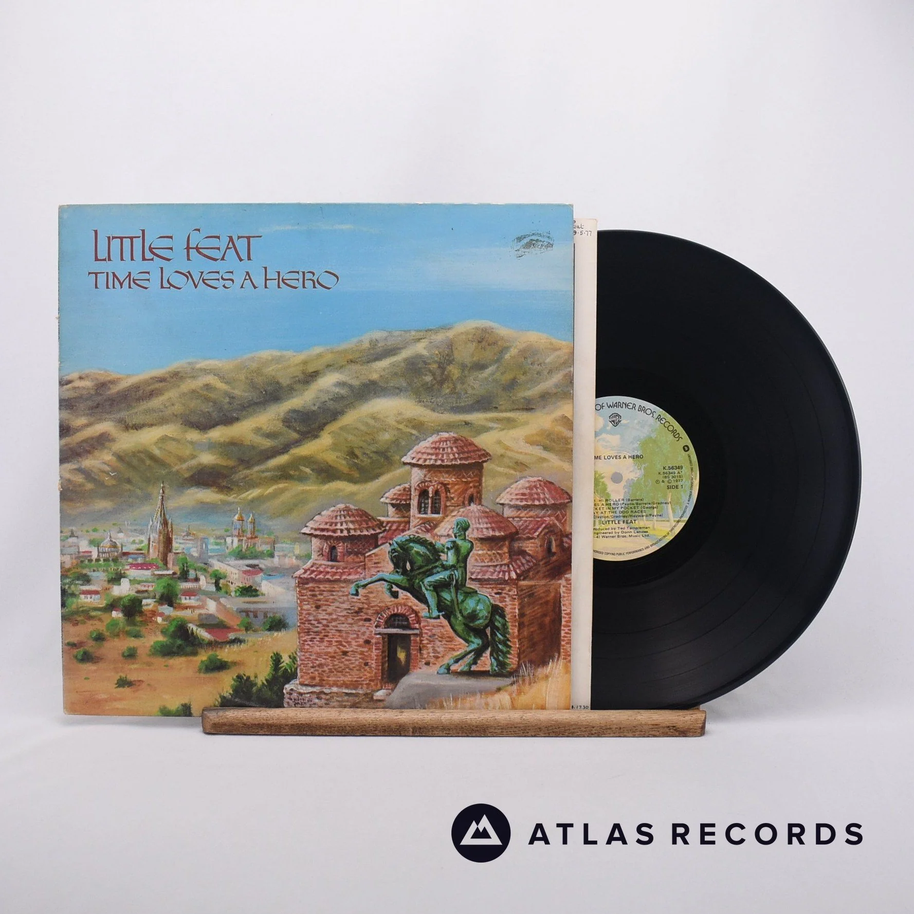 Little Feat - Time Loves A Hero - Repress LP Vinyl Record - VG+/EX