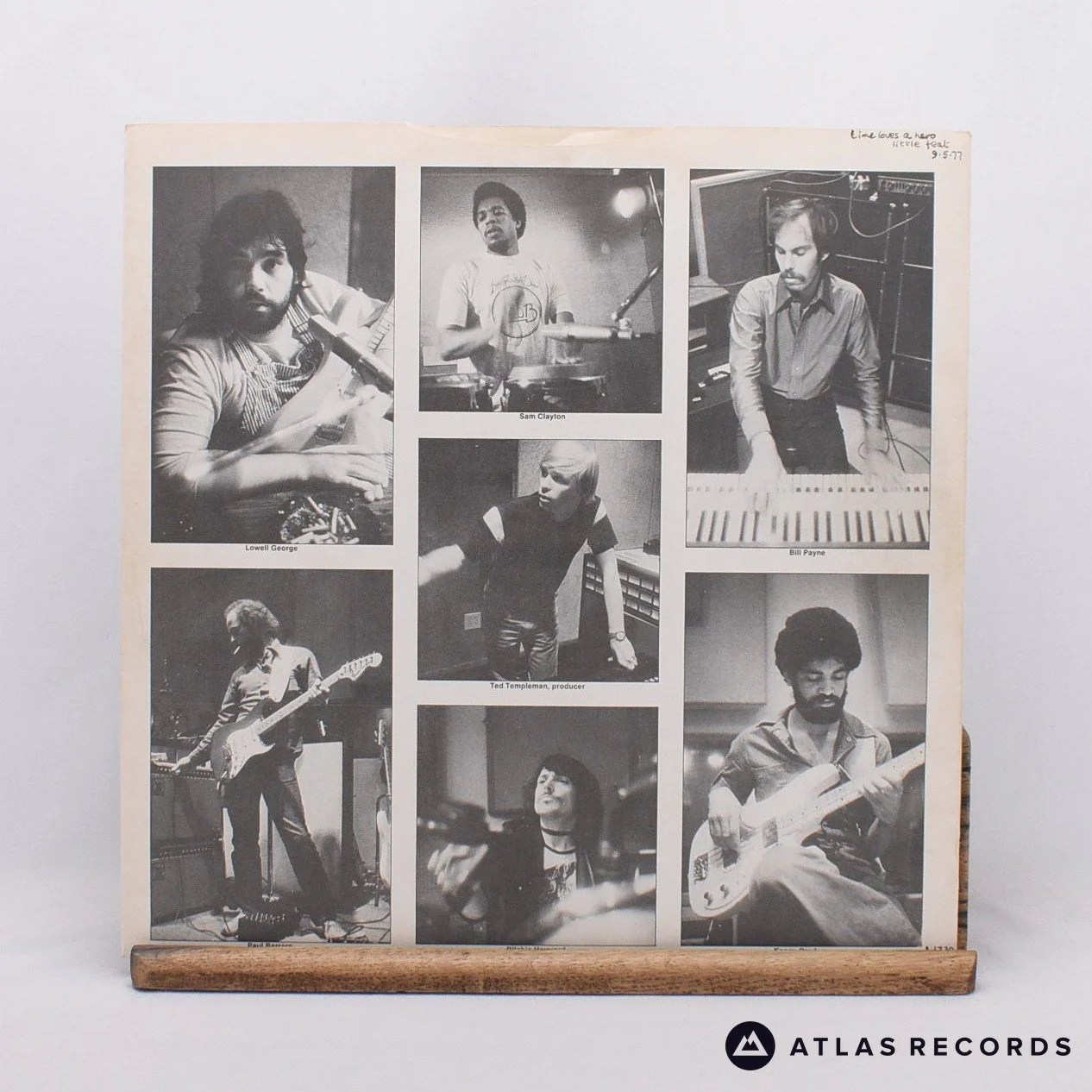 Little Feat - Time Loves A Hero - Repress LP Vinyl Record - VG+/EX - Image 3