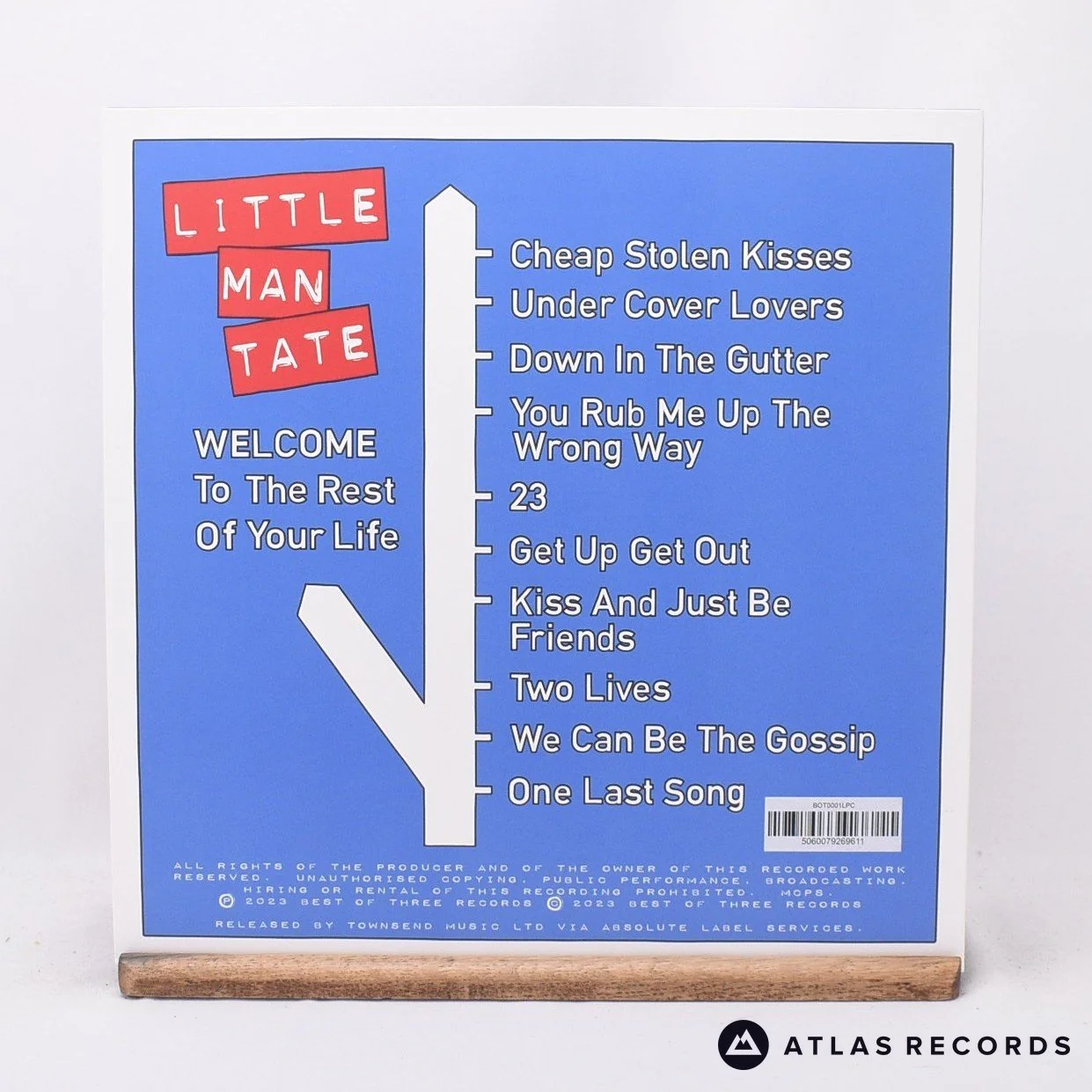 Little Man Tate - Welcome To The Rest Of Your Life - LP Vinyl Record - NM/NM - Image 2