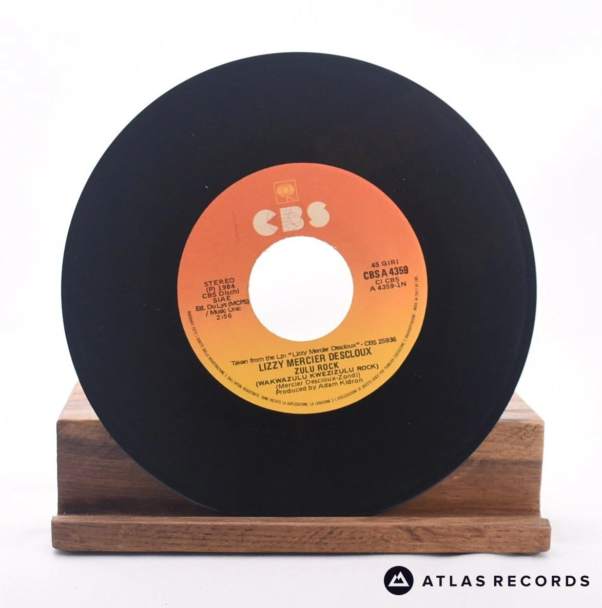 Lizzy Mercier Descloux - Wakwazulu Kwezizulu Rock - 7" Vinyl Record - EX/VG+ - Image 3