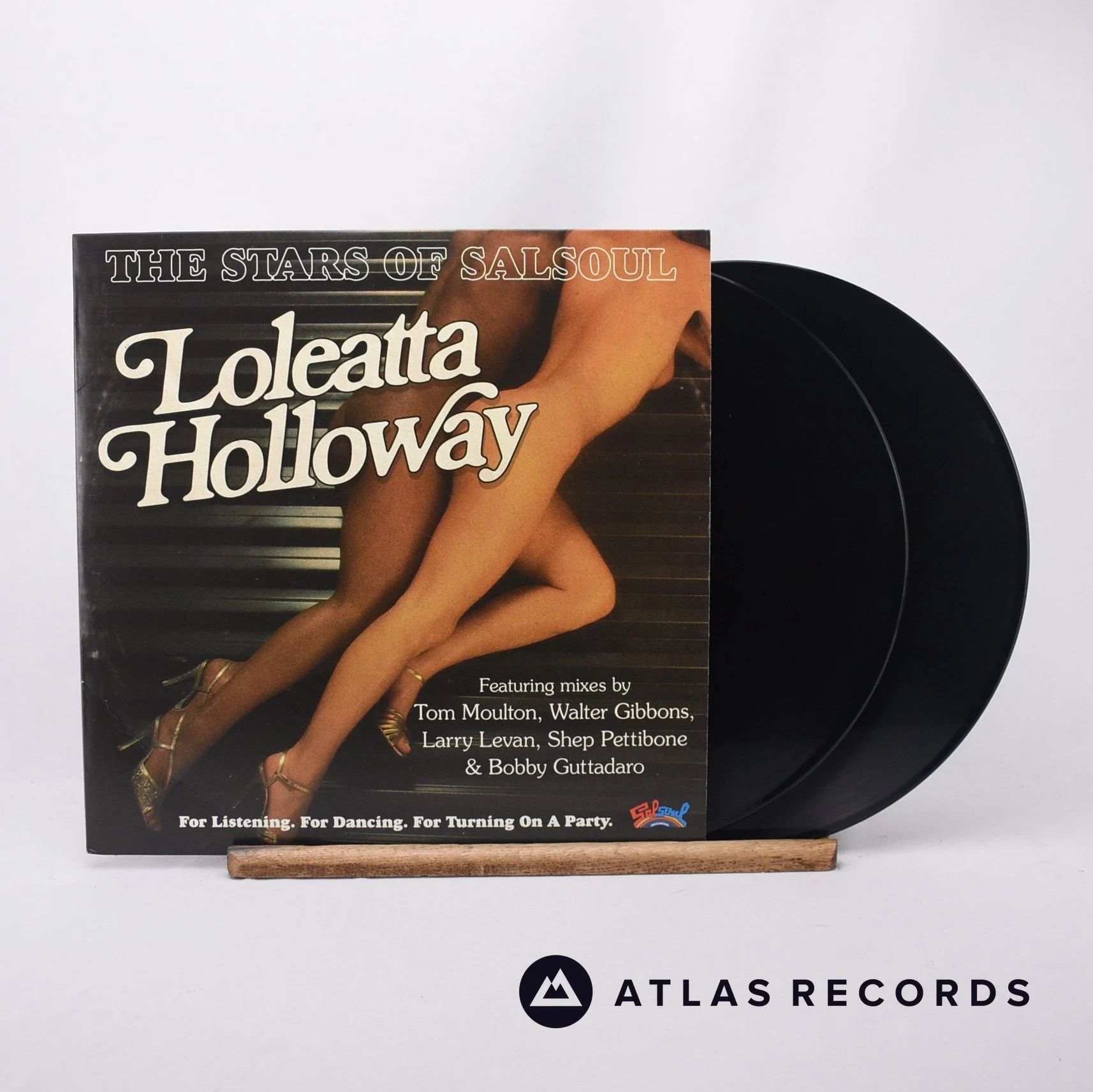 Loleatta Holloway - The Stars Of Salsoul - 2 x 12" Vinyl Record - EX/EX