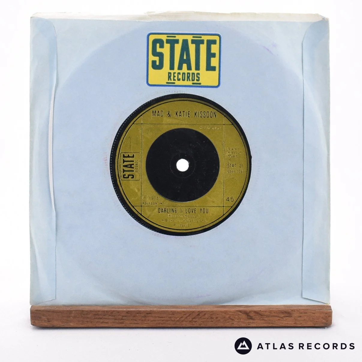 Mac And Katie Kissoon - The Two Of Us - 7" Vinyl Record - VG+/VG+ - Image 2