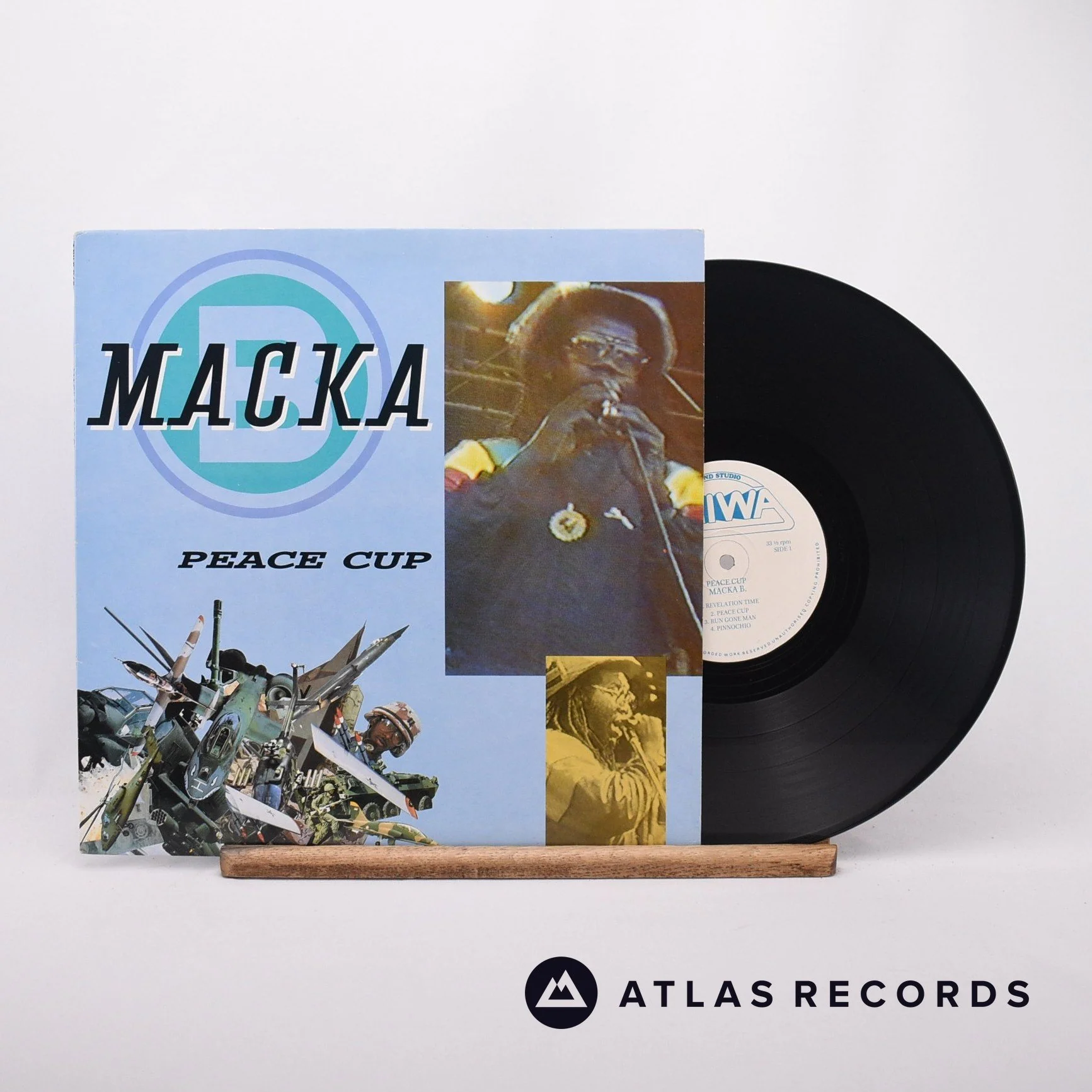 Macka B - Peace Cup - LP Vinyl Record - VG+/EX