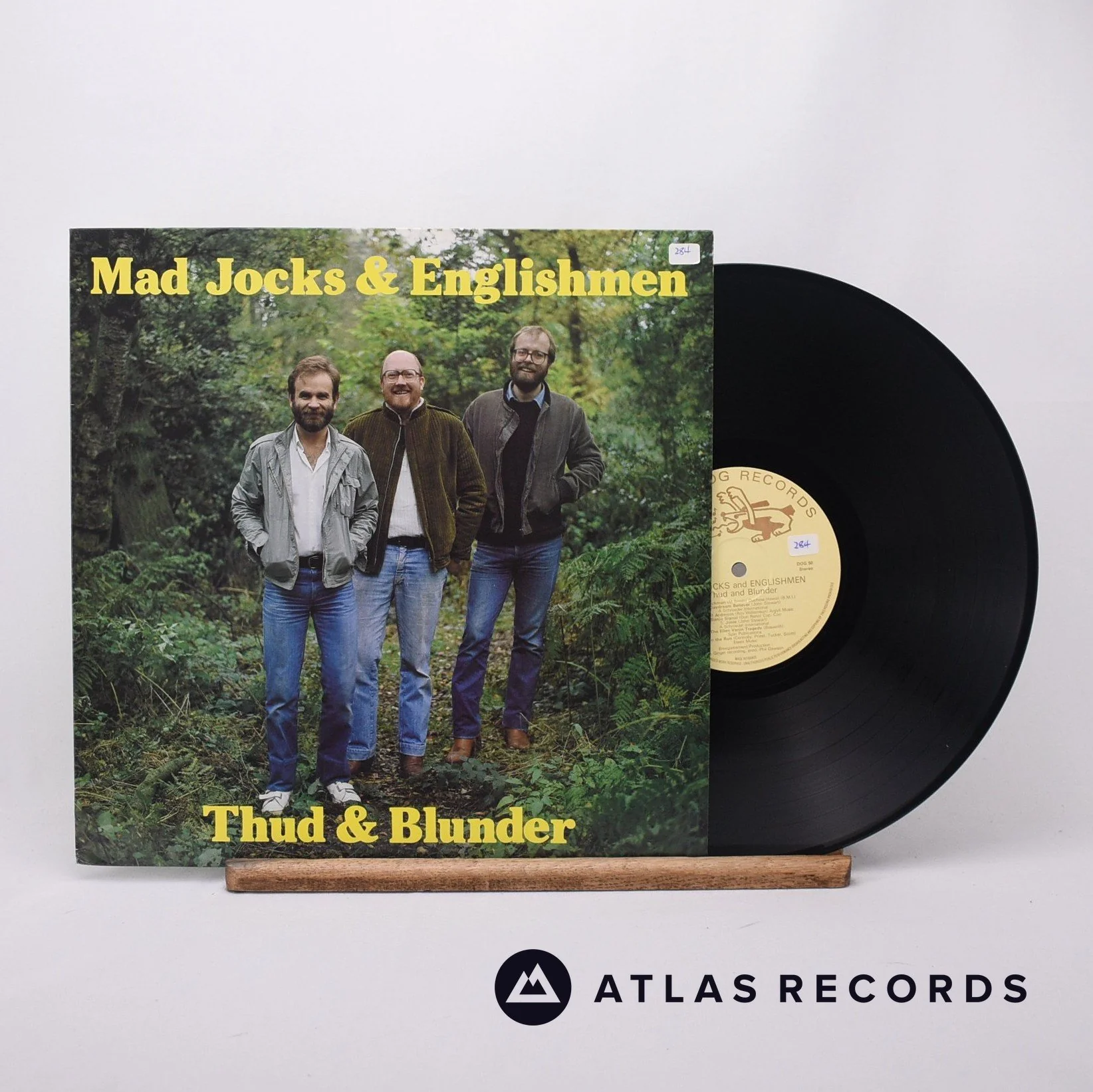 Mad Jocks & Englishmen - Thud & Blunder - Signed LP Vinyl Record - EX/EX