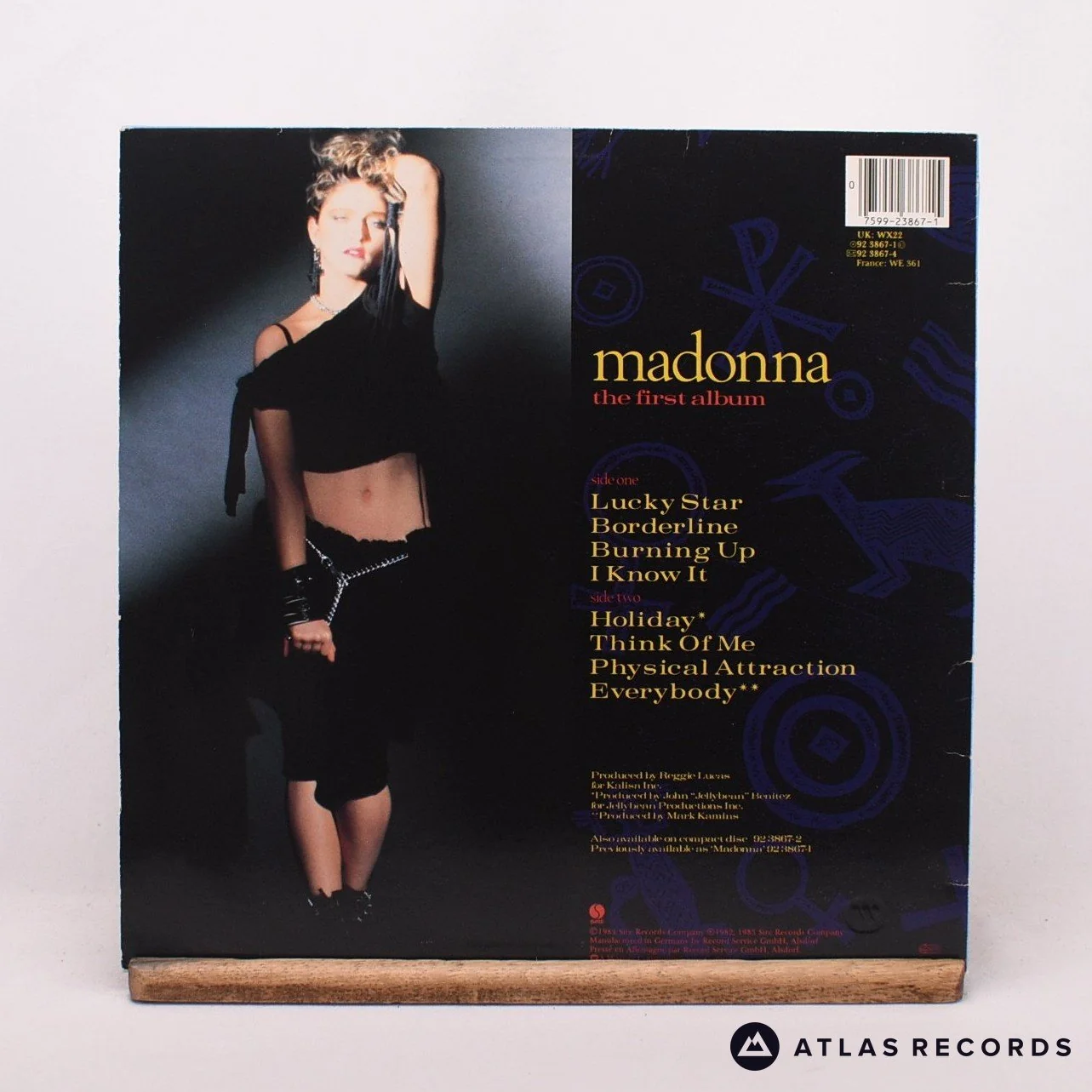 Madonna - Madonna [The First Album] - Reissue LP Vinyl Record - EX/EX - Image 2