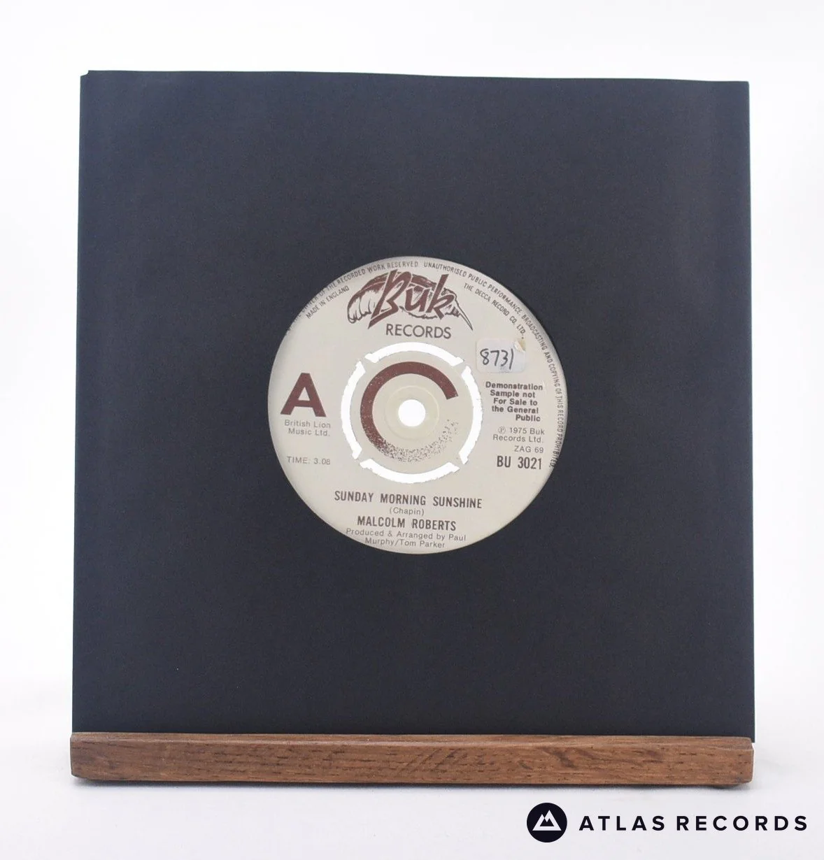 Malcolm Roberts - Sunday Morning Sunshine - 7" Vinyl Record - NM