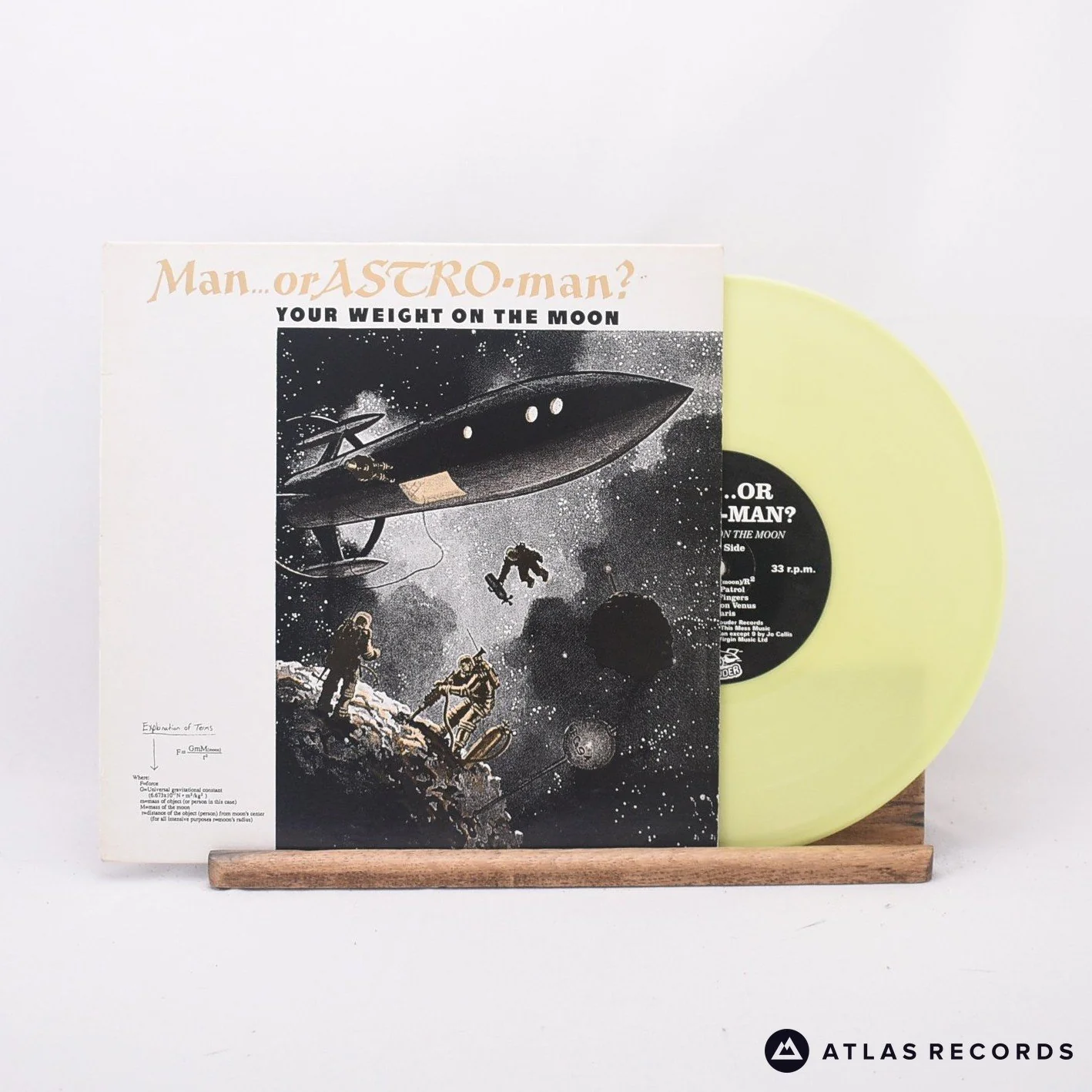 Man Or Astro-Man? - Your Weight On The Moon - 10" Vinyl Record - VG+/NM