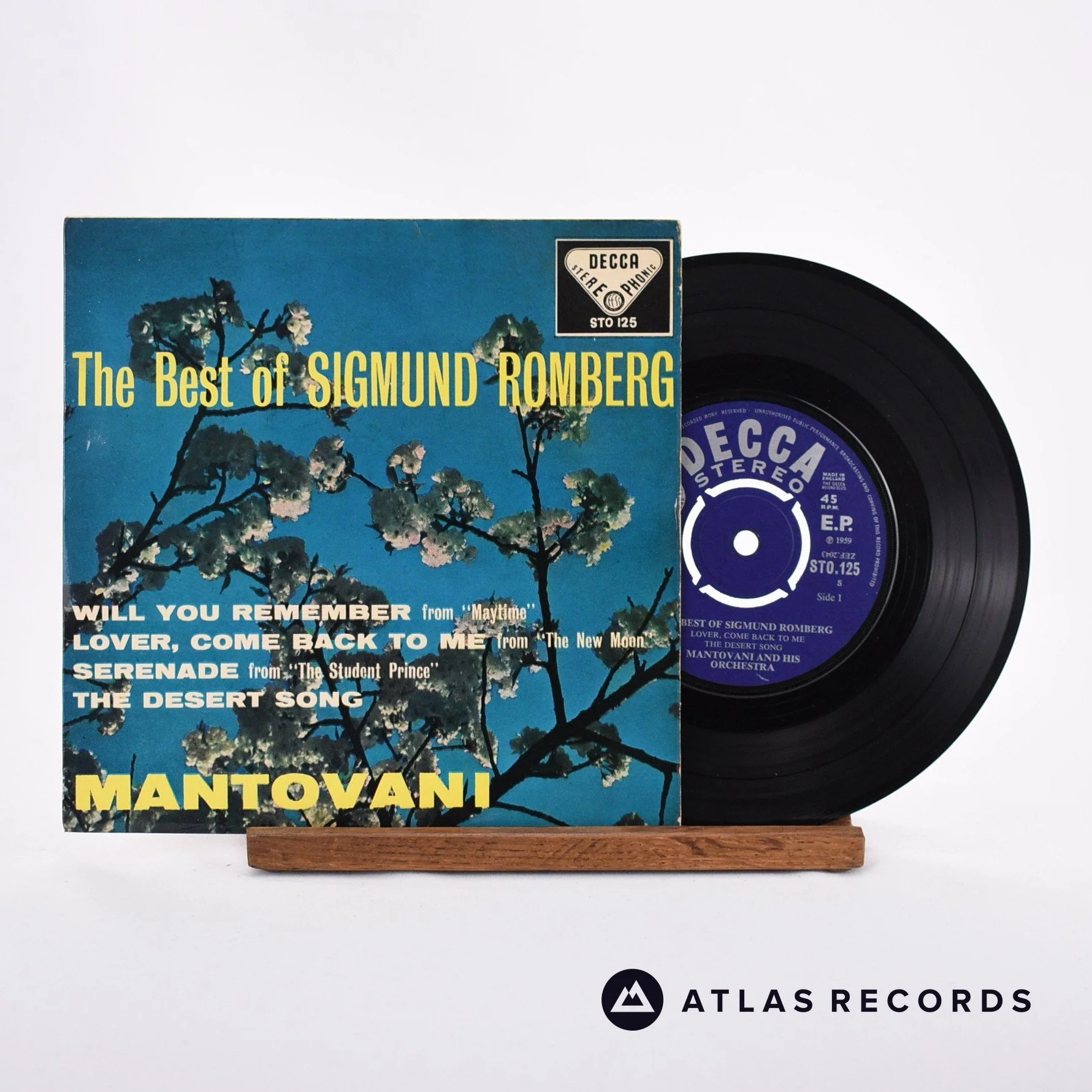 Mantovani And His Orchestra - The Best Of Sigmund Romberg - 7" EP Vinyl Record - VG/VG+