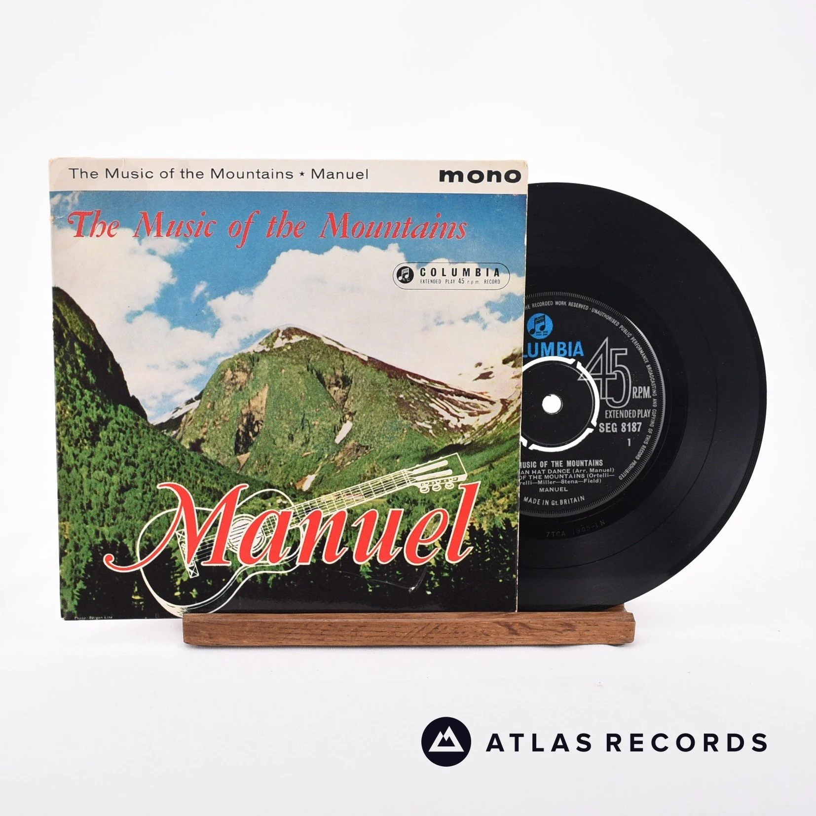 Manuel And His Music Of The Mountains - The Music Of The Mountains - 7" Vinyl Record - EX/VG