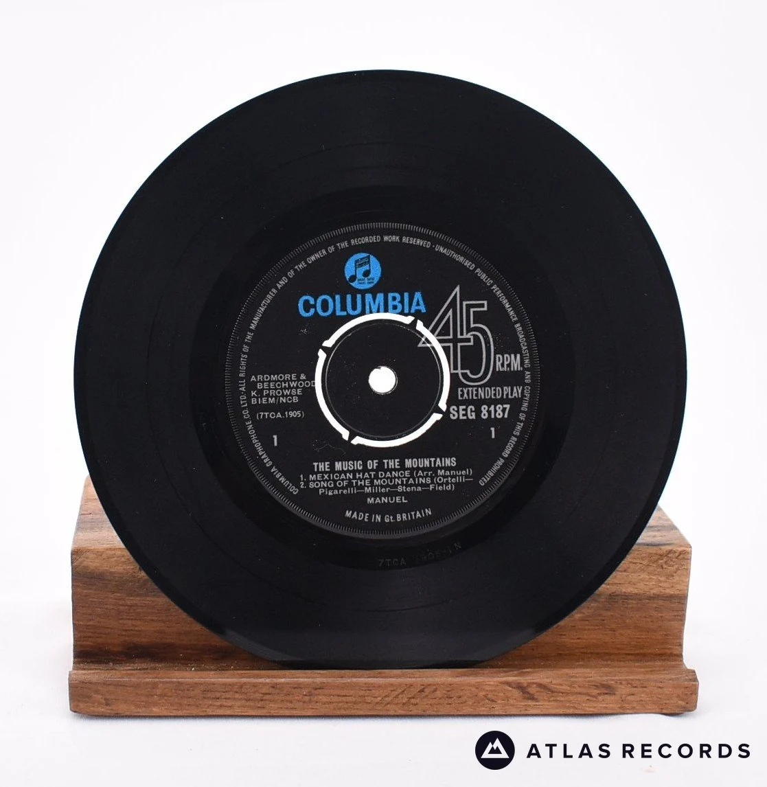 Manuel And His Music Of The Mountains - The Music Of The Mountains - 7" Vinyl Record - EX/VG - Image 3