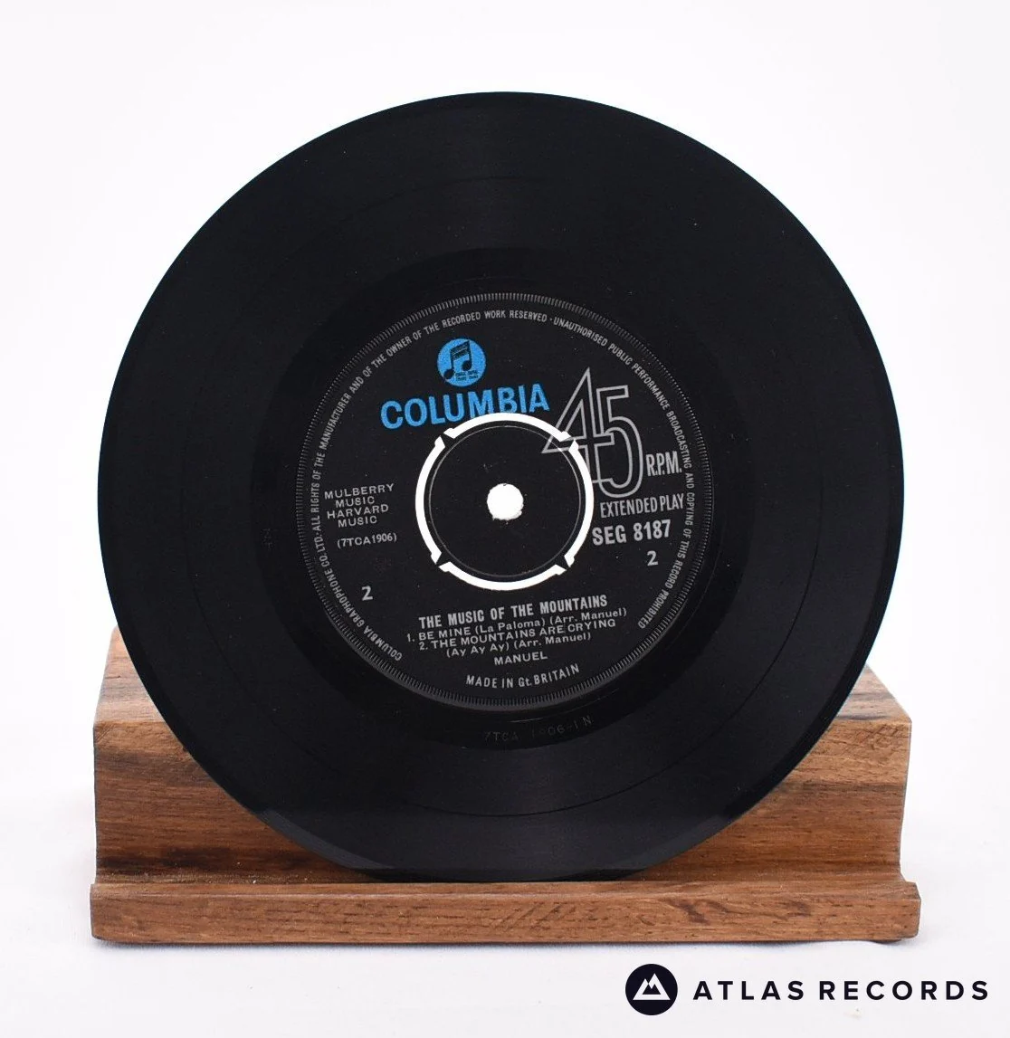 Manuel And His Music Of The Mountains - The Music Of The Mountains - 7" Vinyl Record - EX/VG - Image 4