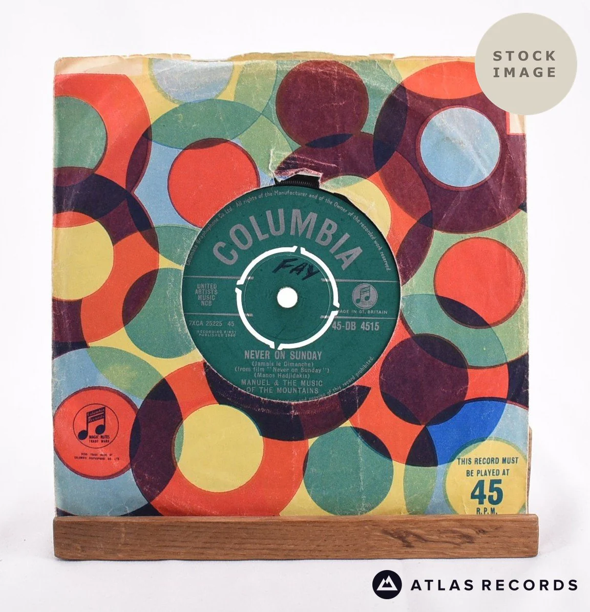 Manuel And His Music Of The Mountains - The Portuguese Washerwomen - 7" Vinyl Record