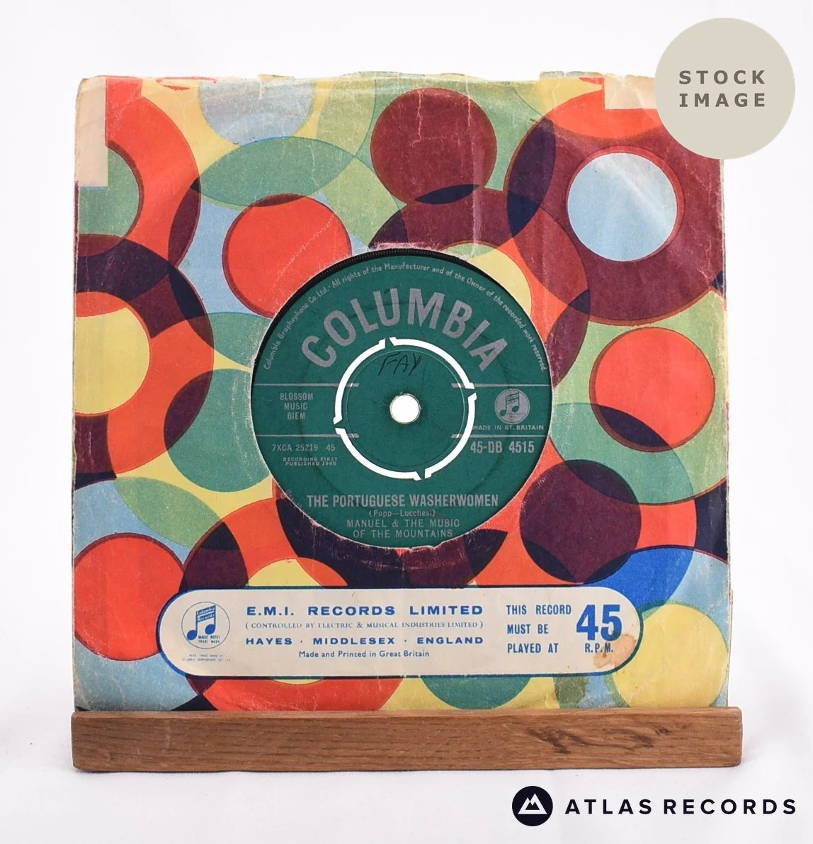 Manuel And His Music Of The Mountains - The Portuguese Washerwomen - 7" Vinyl Record - Image 2